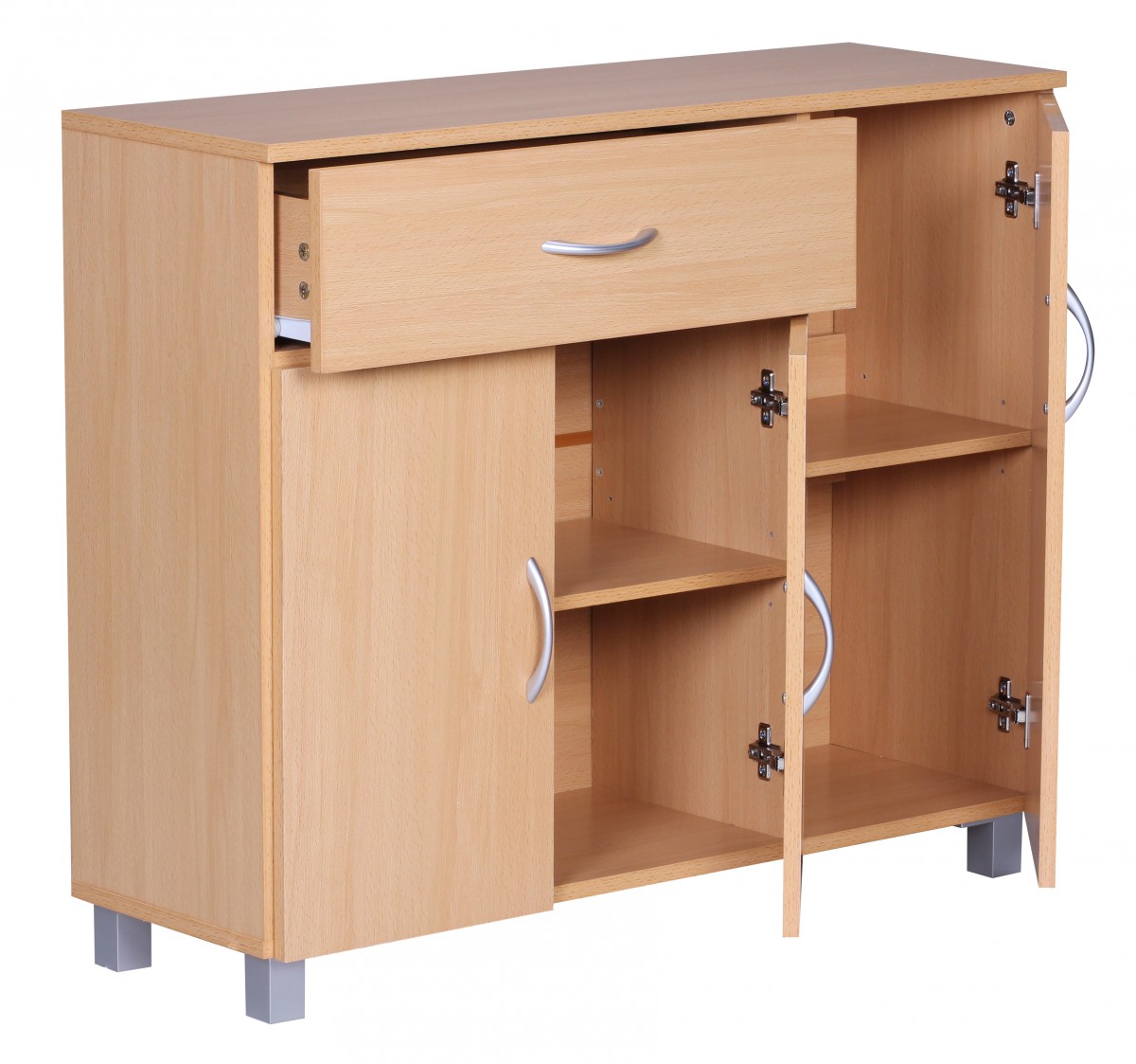 Sideboard Norheimsund Buche 90 × 30 × 75 cm