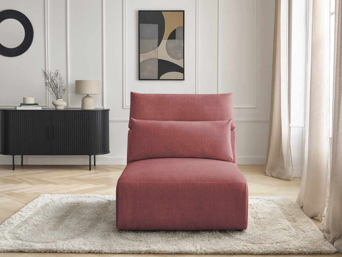 Bobochic Jana Sofamodul 1-Sitzer Samt Orange