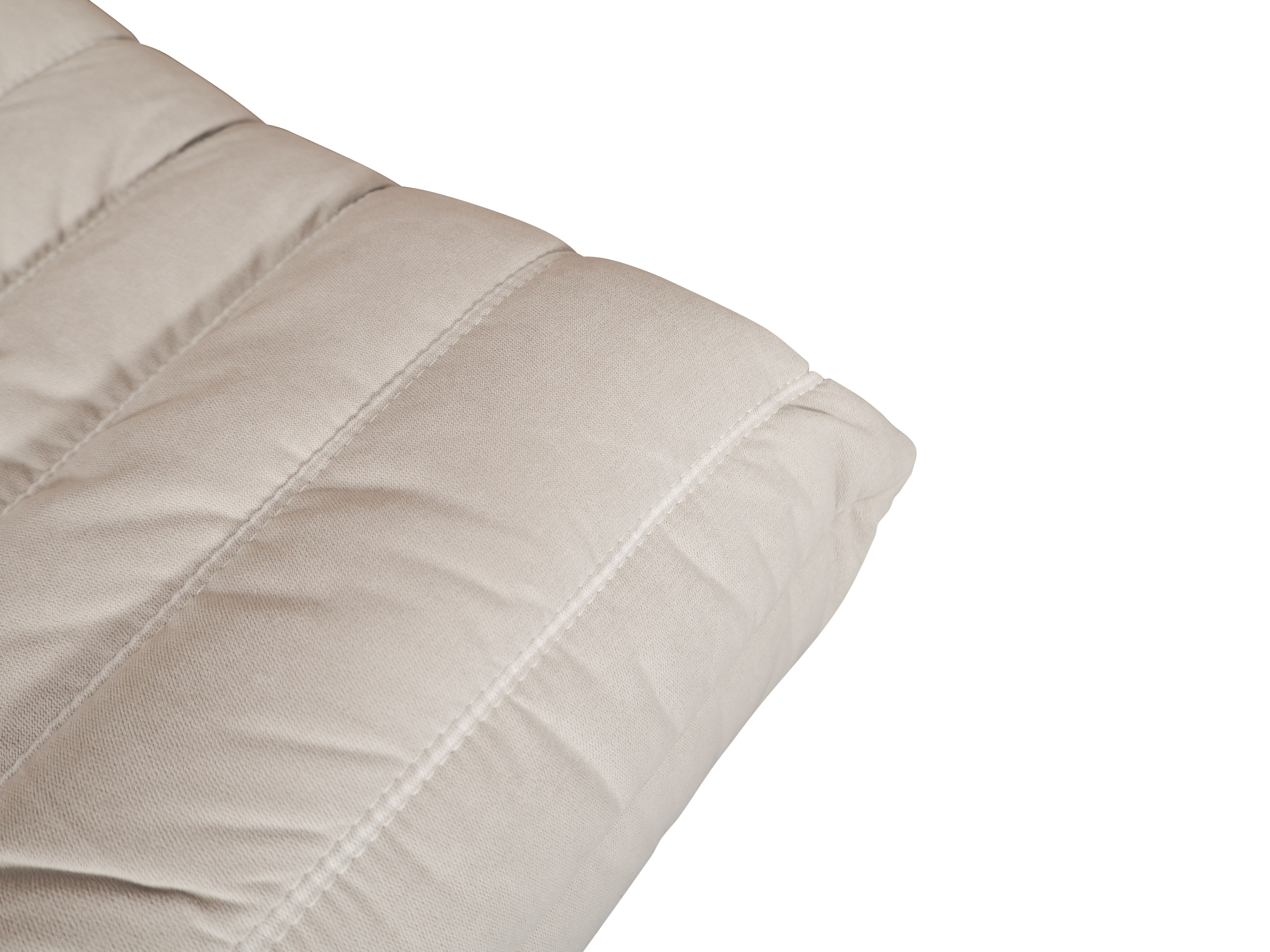 Livin Hill Set Nua: Sessel 87 cm + Fußhocker Hellbeige