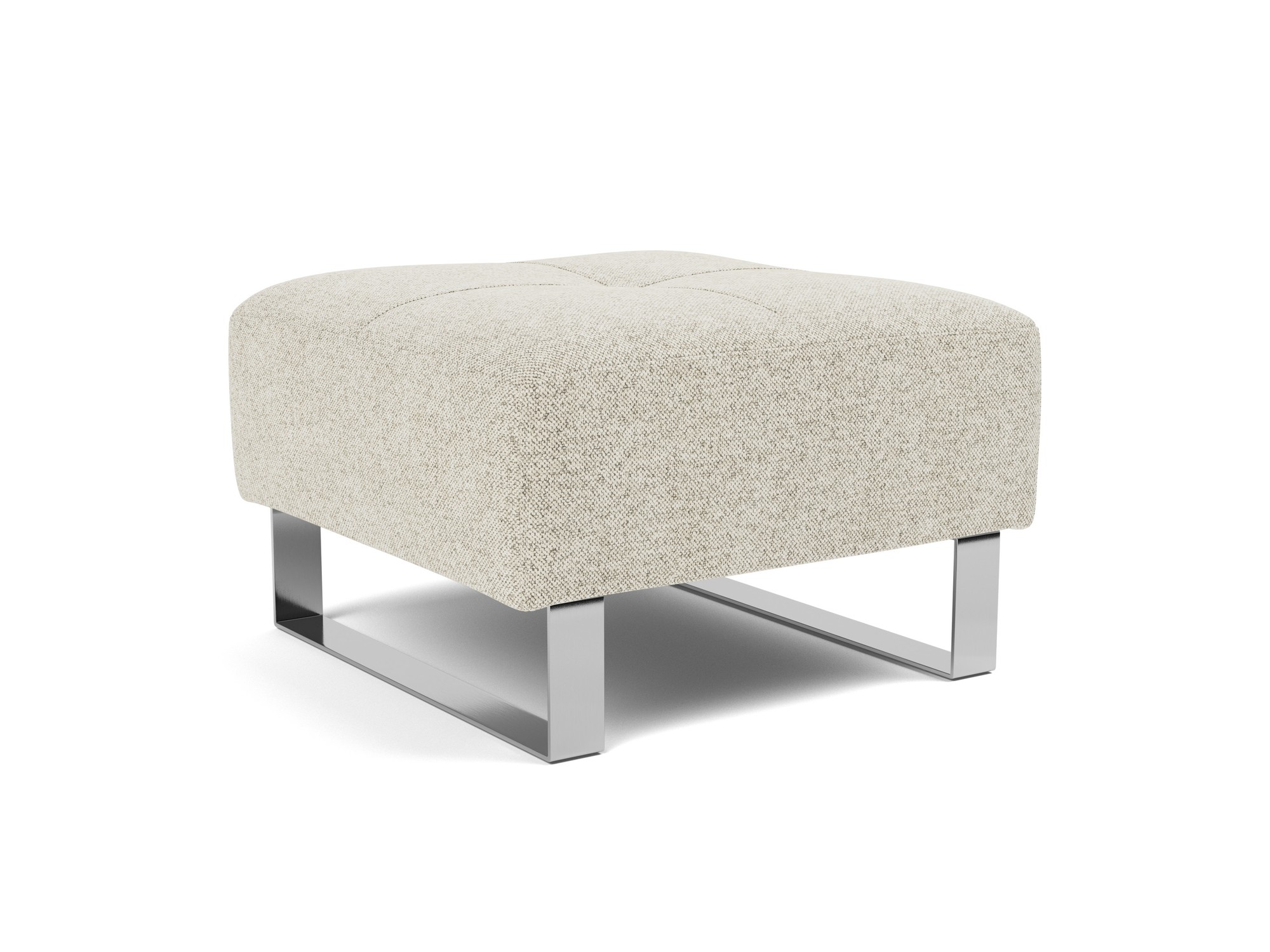 Hocker Supremax D.E.L. Strukturierter Stoff Taura 357-Off-White
