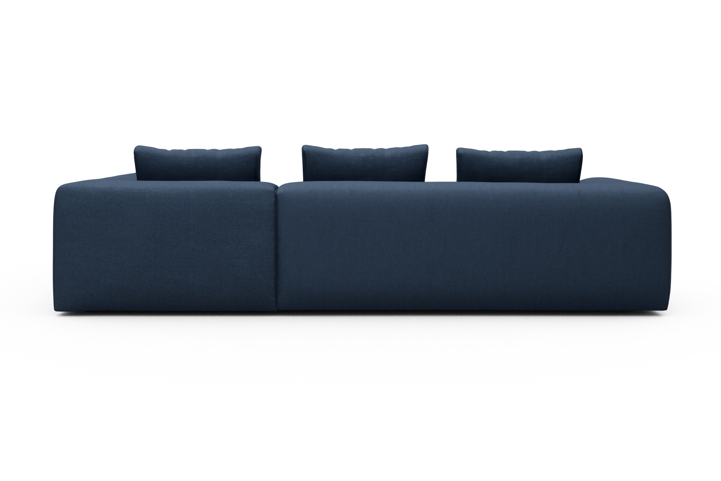 Ecksofa Fred Relax-Ecke rechts mit 2,5-Sitzer Weda-Blue