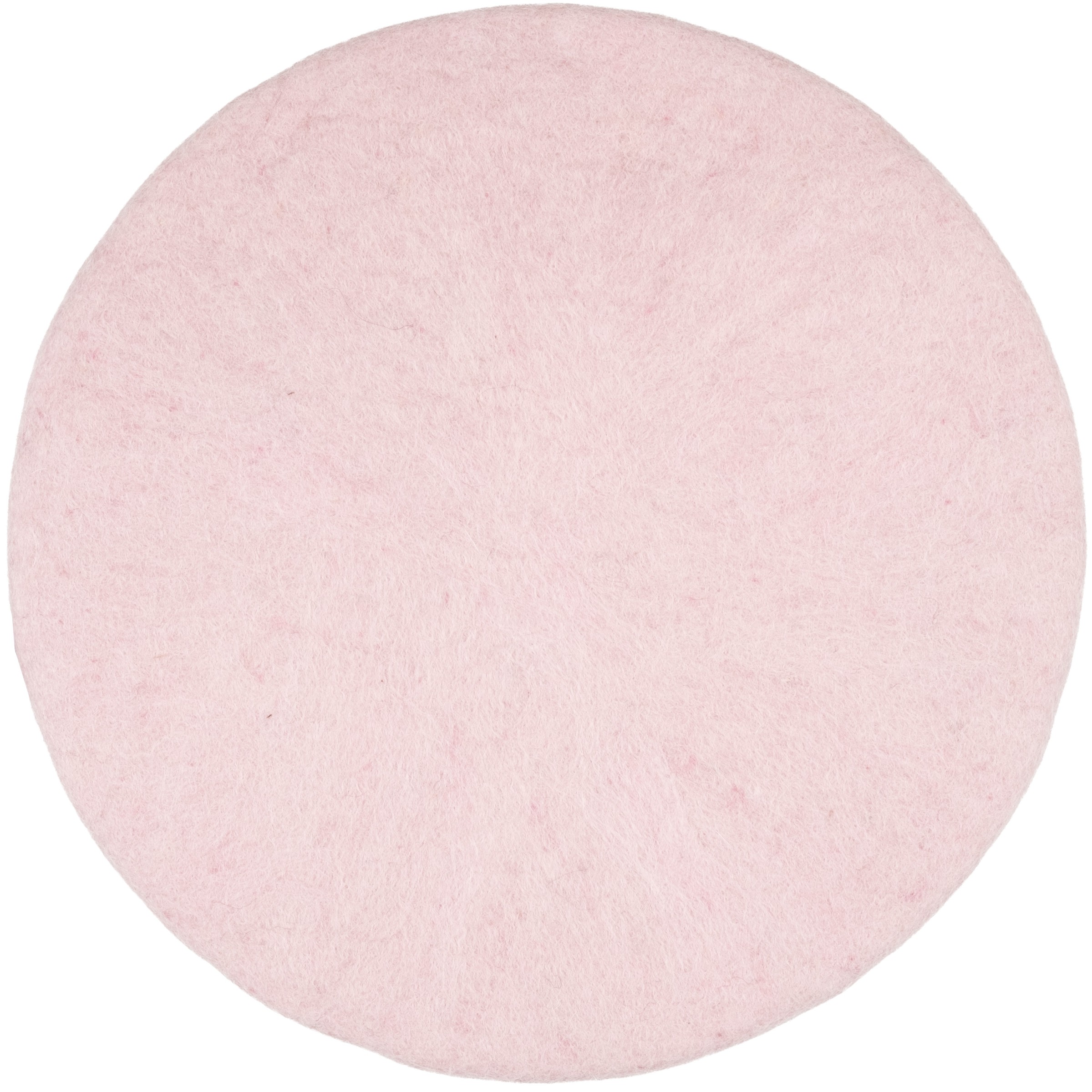 myfelt Mona Filz-Sitzauflage Zartrosa Ø 36 cm