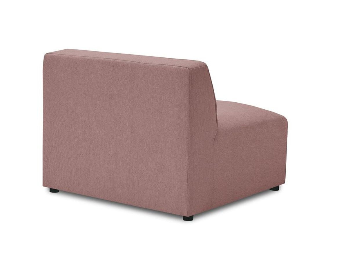 Bobochic Megeve Sofamodul 1-Sitzer Melange-Stoff Rosa