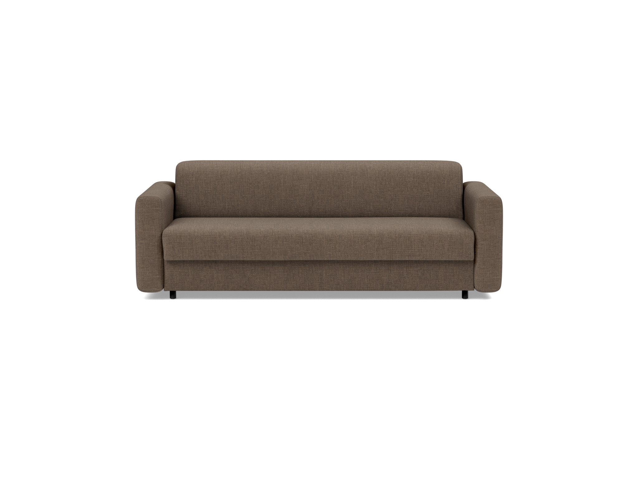 Schlafsofa Killian mit Memory-Matratze 160 Chenille Esina 411-Cedar-Brown