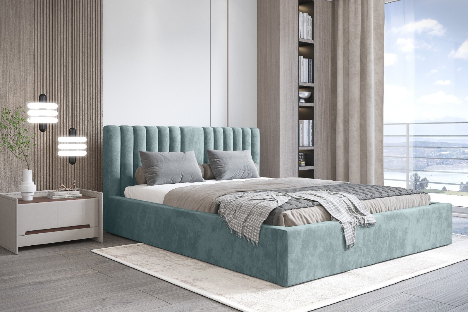 Polsterbett VELO-VI Perfect-Harmony 180 mit Holzrahmen Perfect-Harmony 72 moebelfaktor