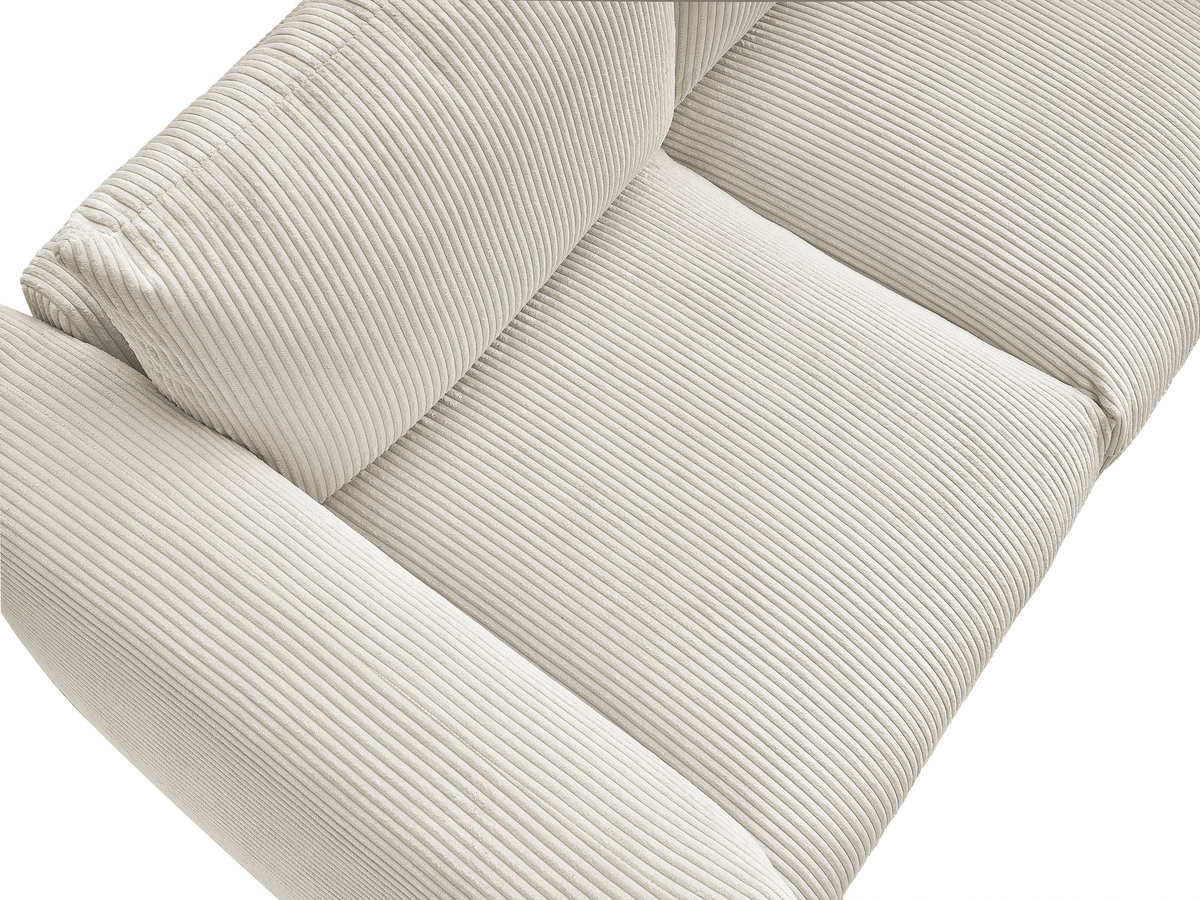 Bobochic Ernest Sofa 2-Sitzer Cordsamt Beige