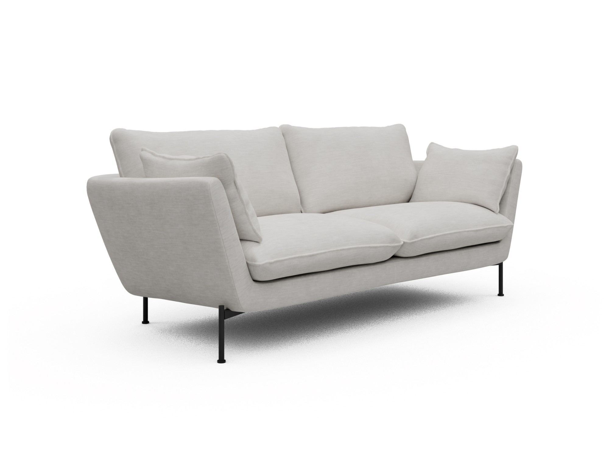 Skandi Home Sofa Anton 2-Sitzer Vivus-Dusty-Off-White moebelfaktor