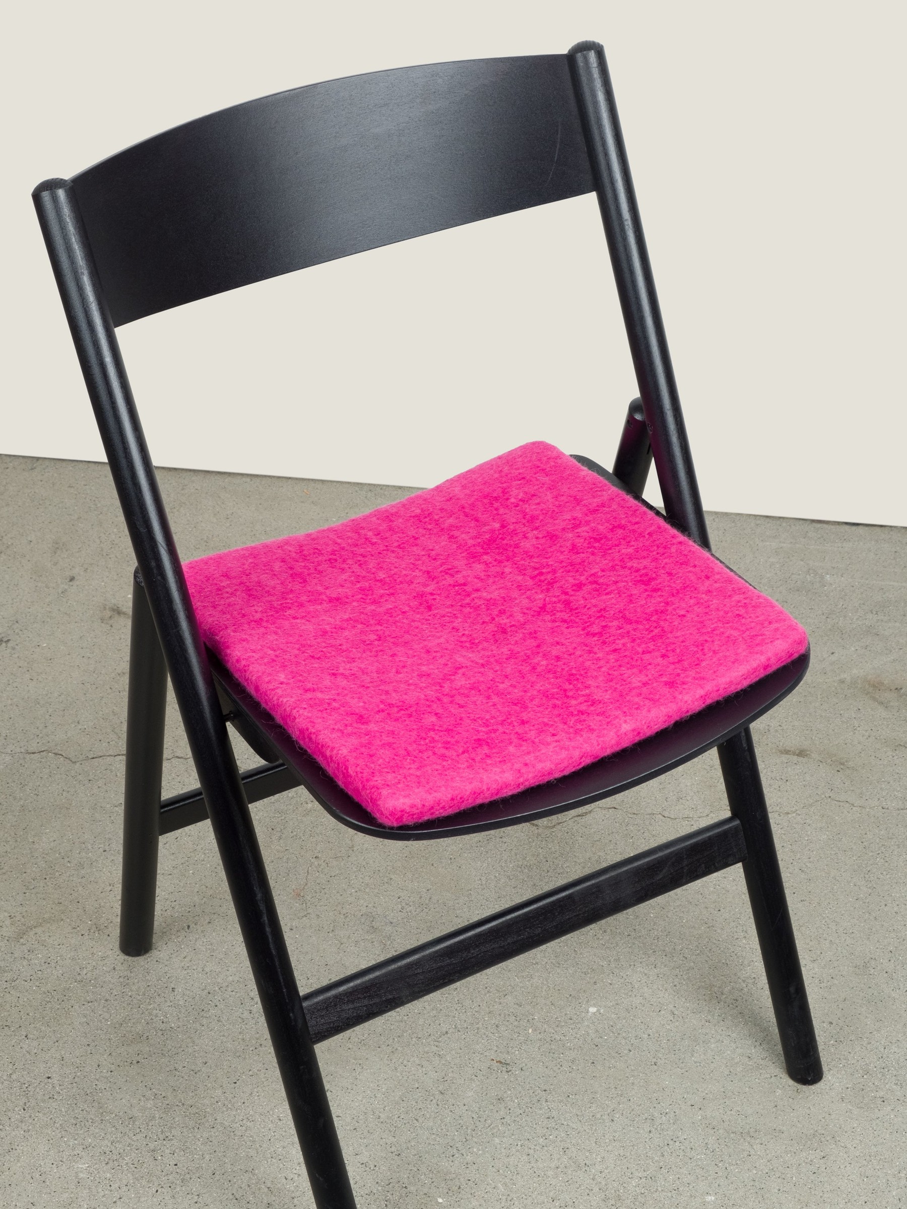myfelt Lilli Filz-Sitzauflage Pink 36 x 36 cm