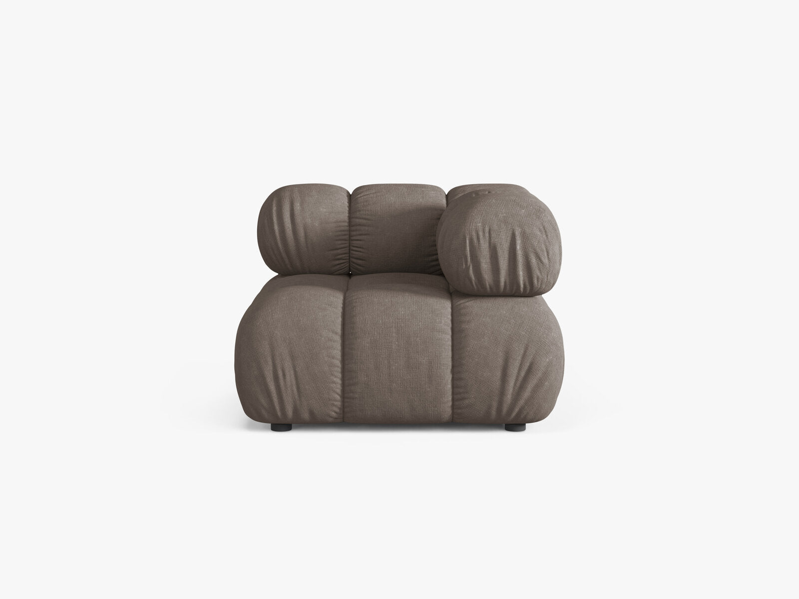Micadoni symmetrisches Eckmodul Bellis Strukturierter Stoff Liberty Cappuccino