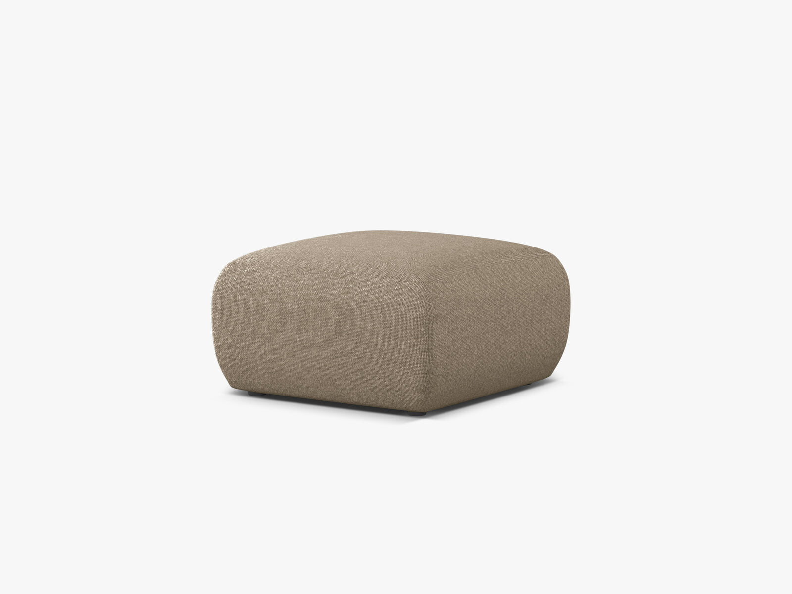 Micadoni Hocker Molino Medium Chenille Eden Dunkelbeige