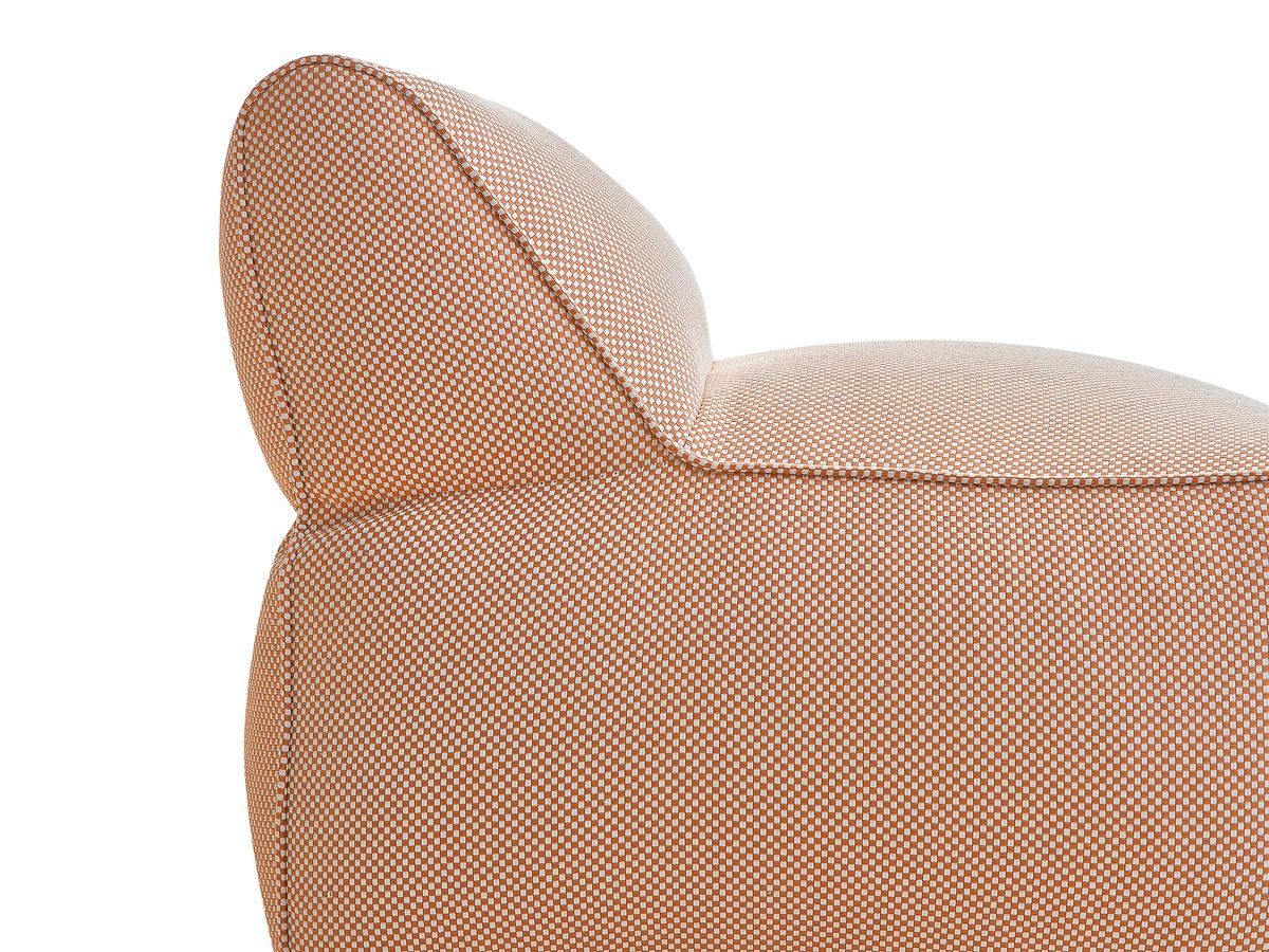 Bobochic Riviera Sofamodul 1-Sitzer Melange-Stoff Orange