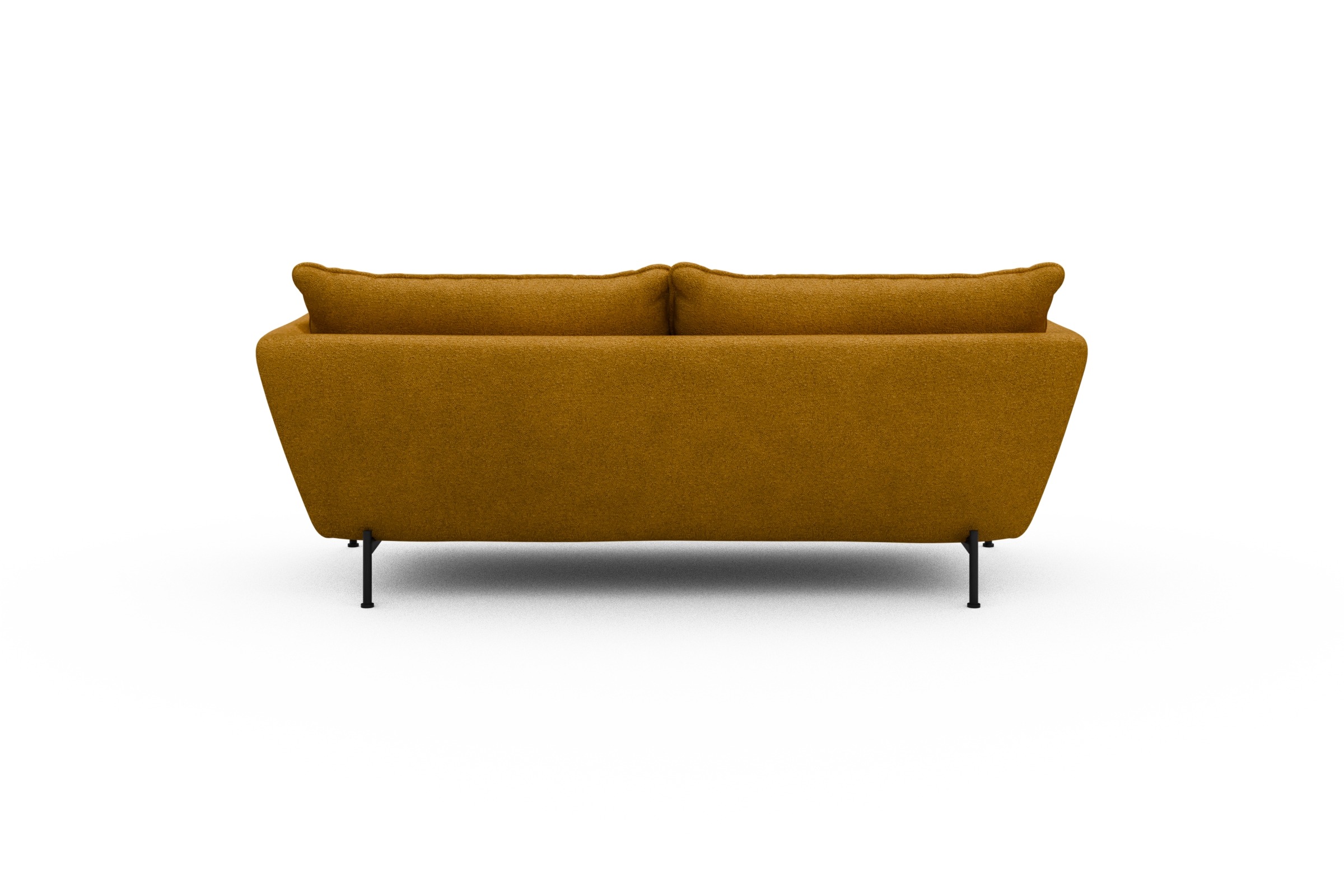 Sofa Anton PREMIUM 2-Sitzer Boucle-Ochre