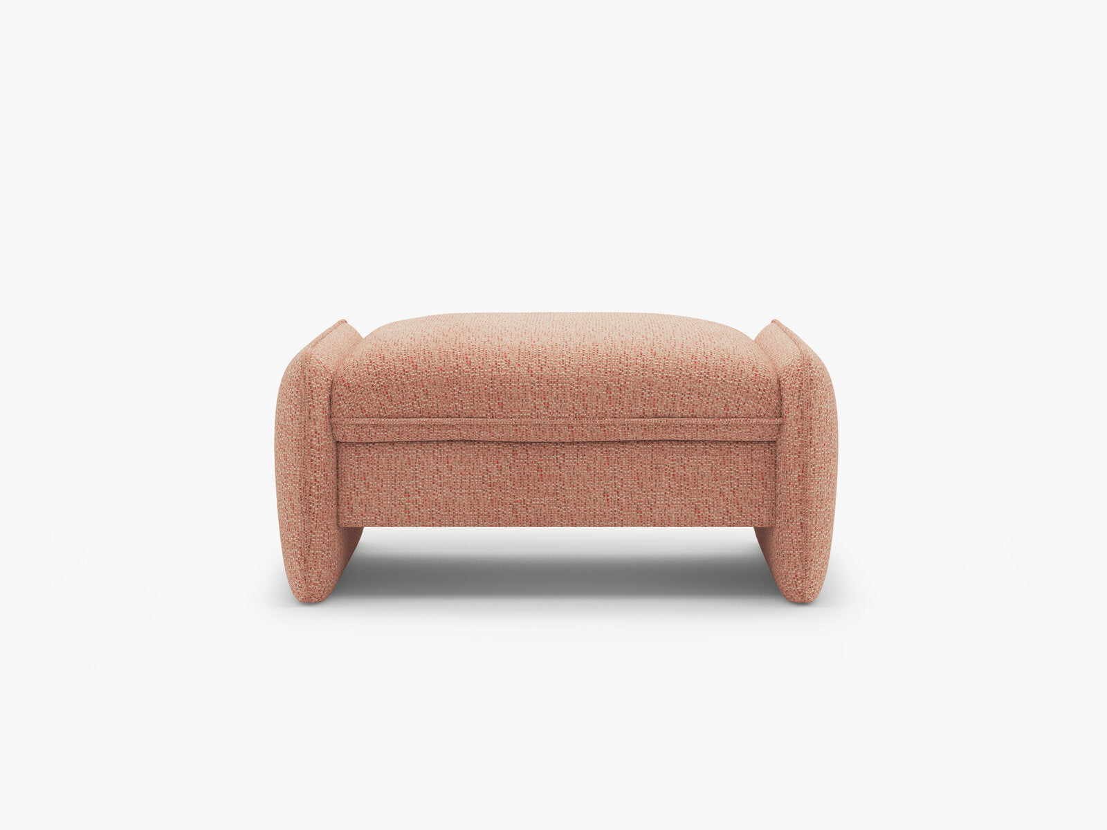 Micadoni Georgia Pouf Chenille Silencio Rosa