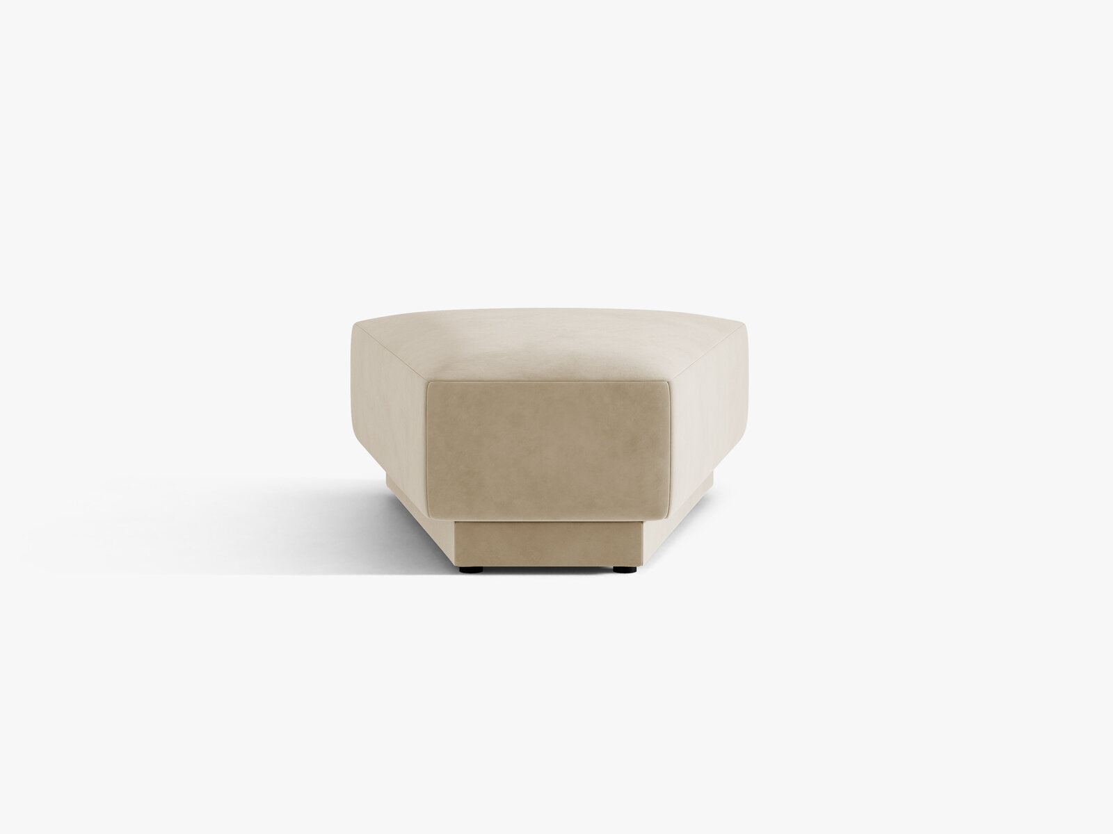 Micadoni Hocker Miley Samt Venus Beige