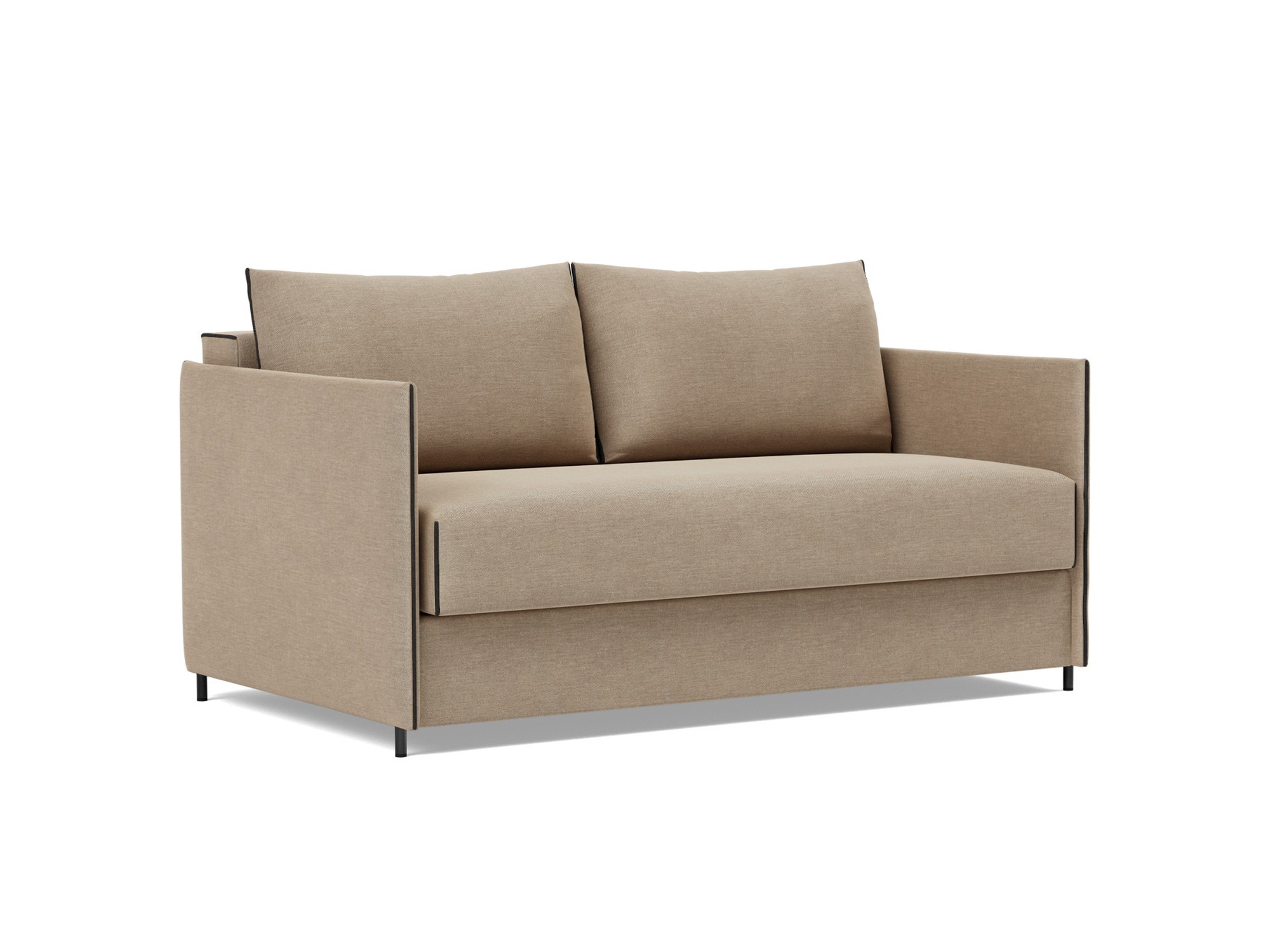 Schlafsofa Luoma Flachgewebe Phobos 587-Mocha