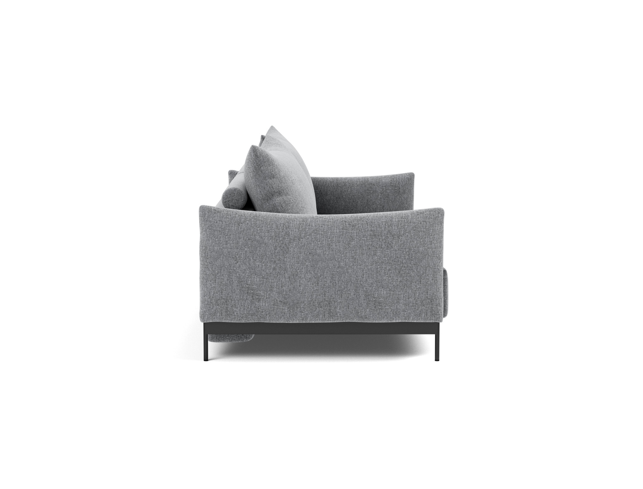 Schlafsofa Malloy Strukturierter Stoff Twist 565-Granite