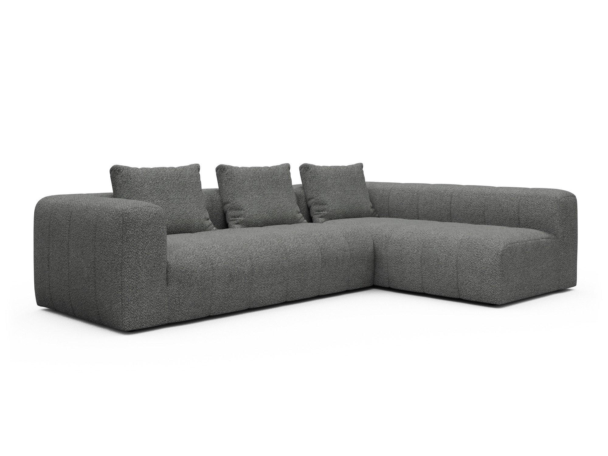 Hugo 2x 2,5-Sitzer Armlehne links Vanora-Warm-Grey moebelfaktor