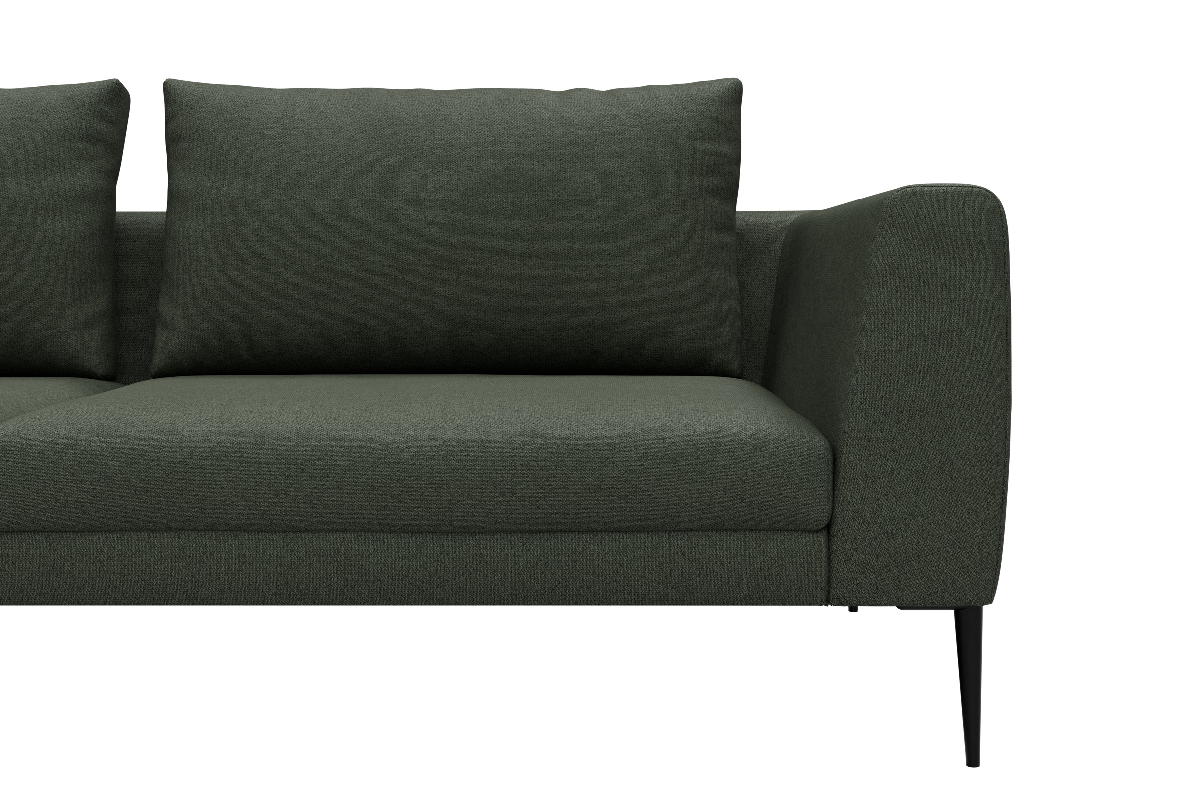 Sofa Paul 3-Sitzer Denari-Forest-Green