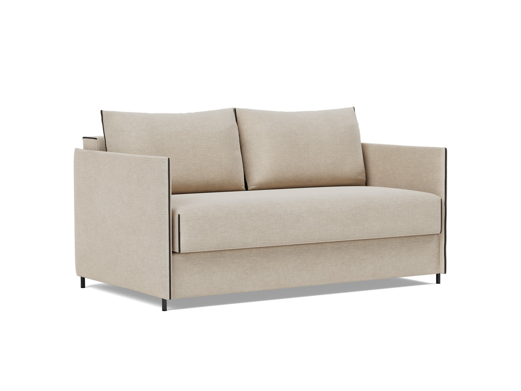 Schlafsofa Luoma Flachgewebe Phobos 586-Latte