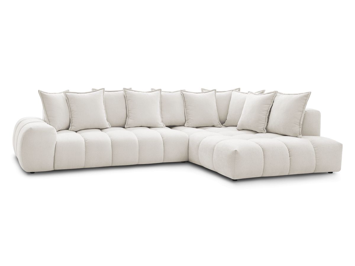 Bobochic Everest Ecksofa, 10 Kissen