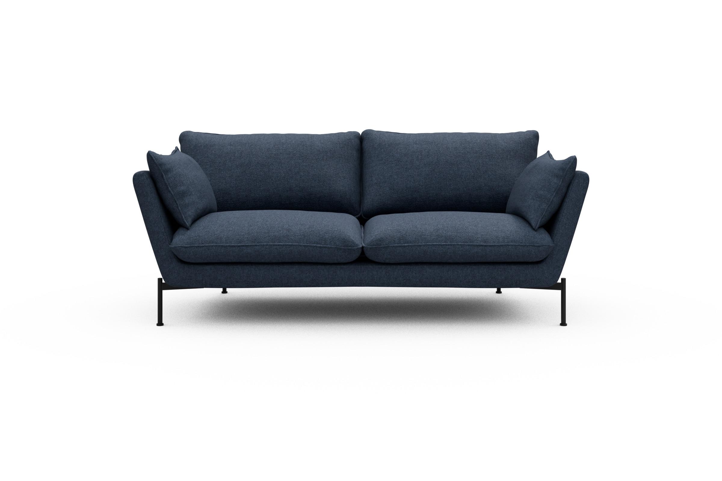 Skandi Home Sofa Anton 2-Sitzer Sama-Deep-Blue moebelfaktor