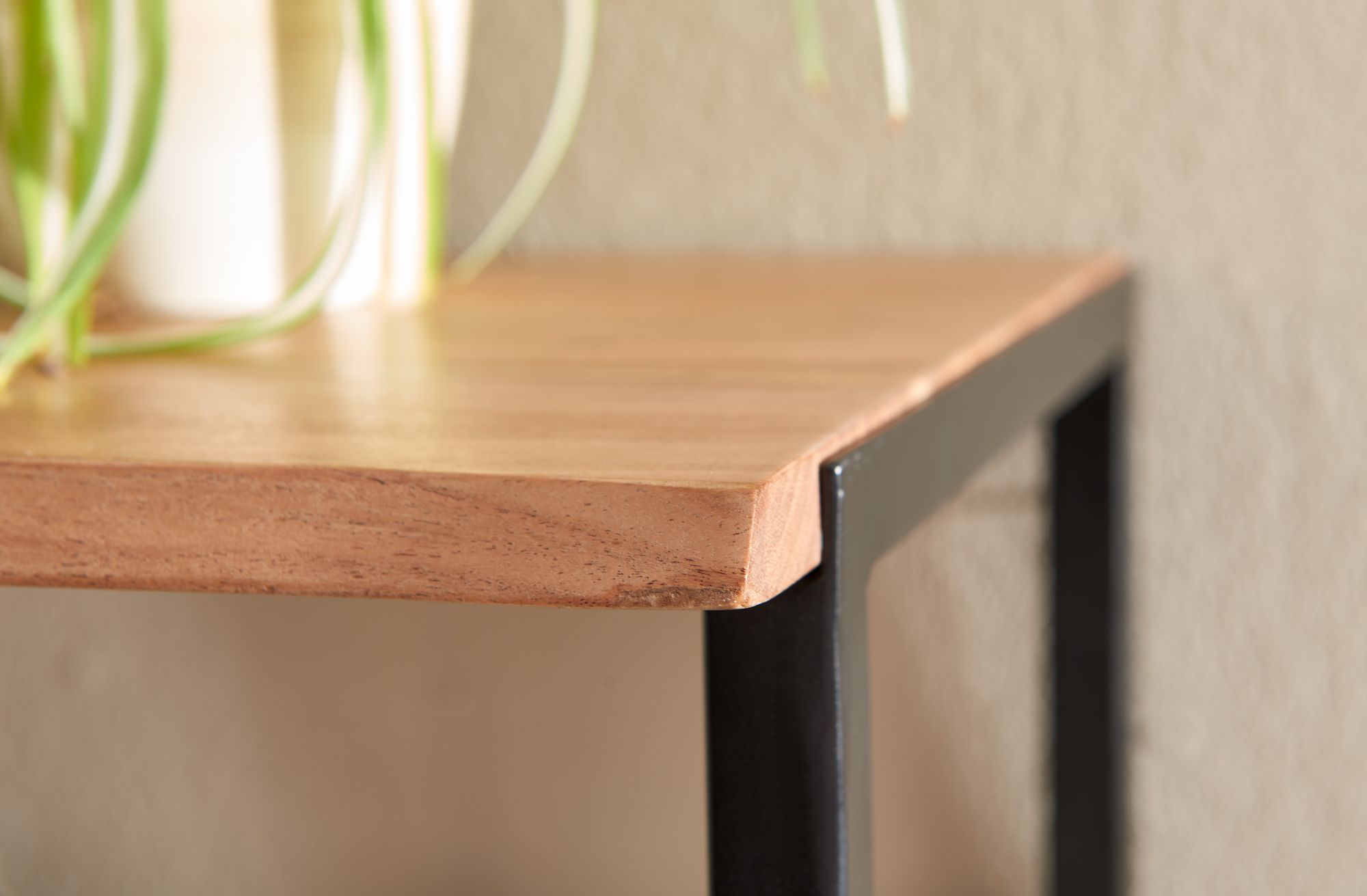 Wandgarderobe Andakill Akazie Massivholz 80 × 33 × 22 cm