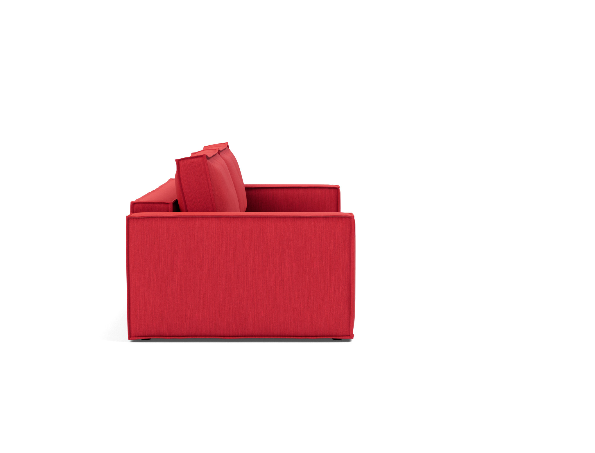 Schlafsofa Newilla Flachgewebe Elegance 511-Red