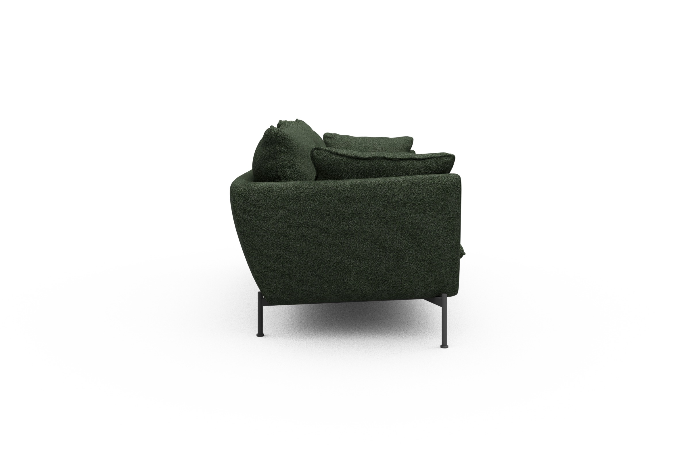 Sofa Anton PREMIUM 3-Sitzer Vanora-Deep-Green