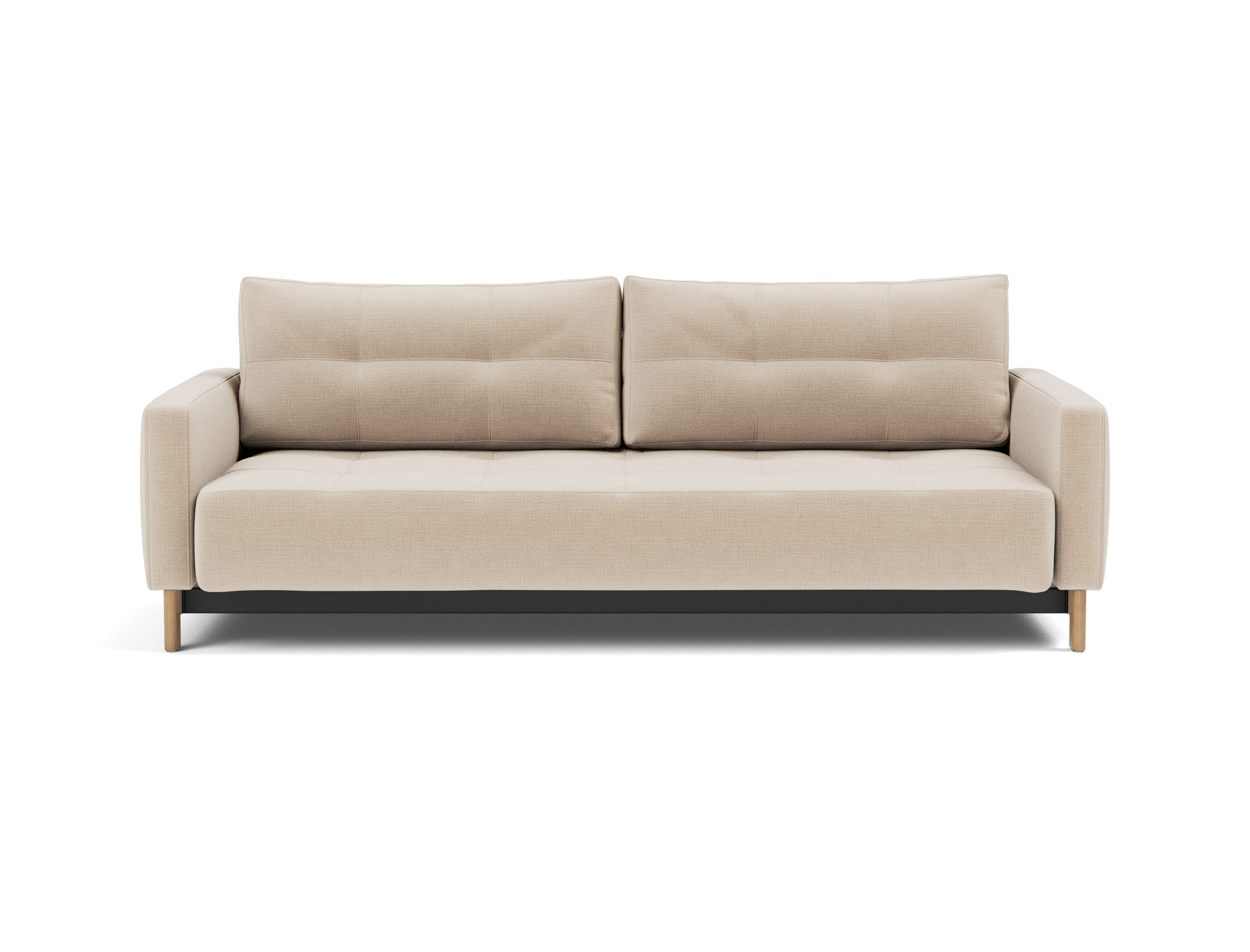 Schlafsofa Pyxis D.E.L. Chenille Esina 410-Almond-Beige