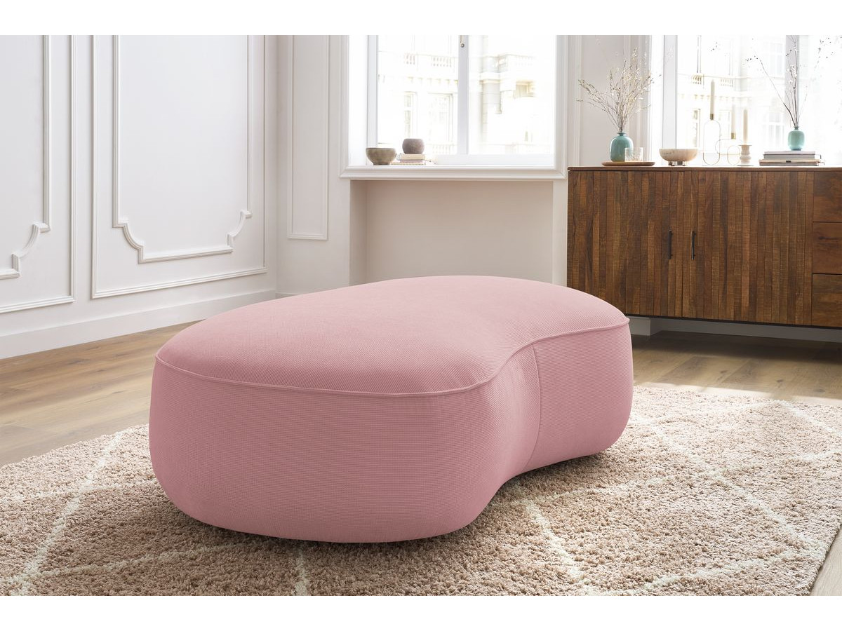 Bobochic Saint-germain Pouf Strukturstoff Rosa
