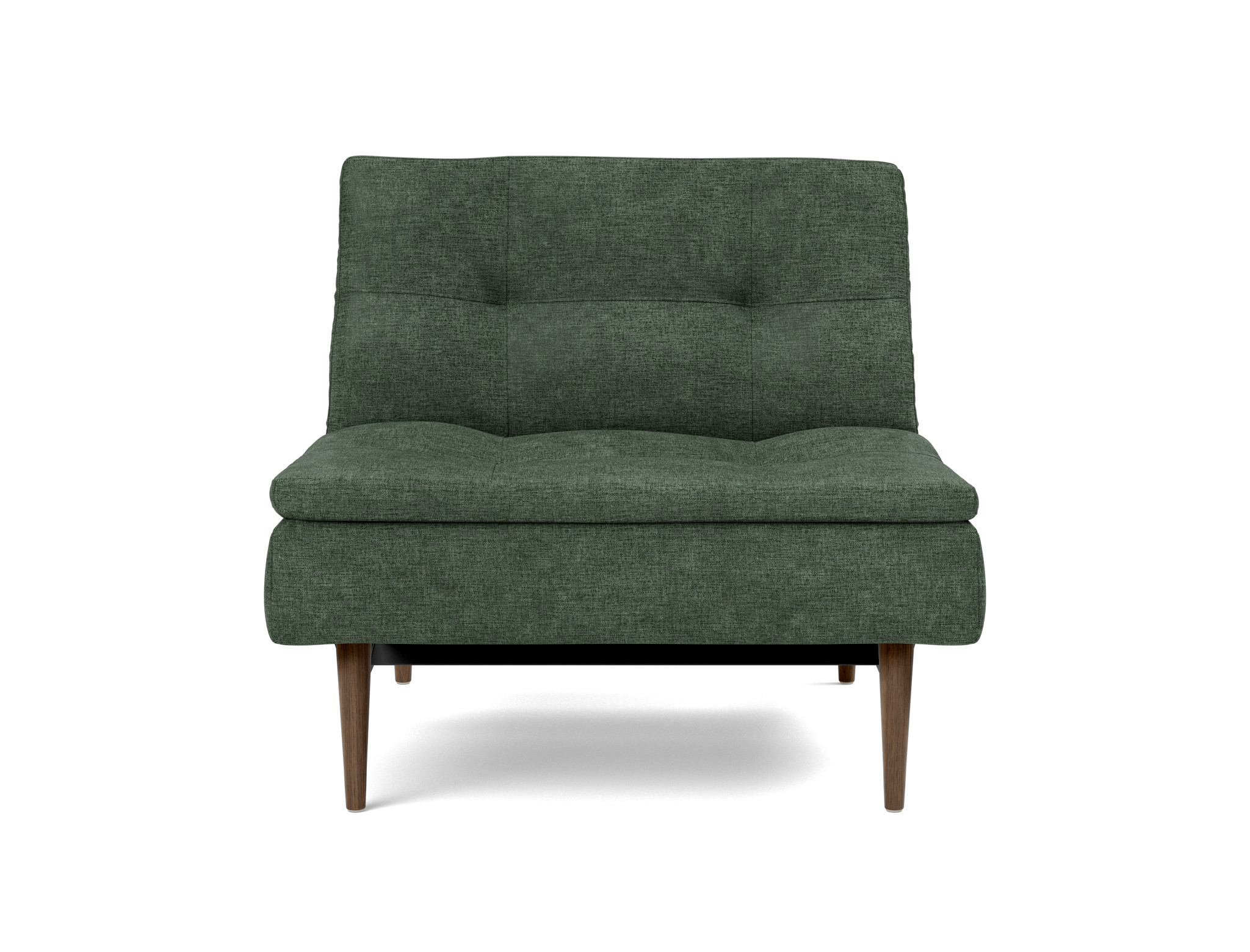 Sessel Dublexo Flachgewebe Avella 281-Pine-Green Beine Styletto Eiche dunkel