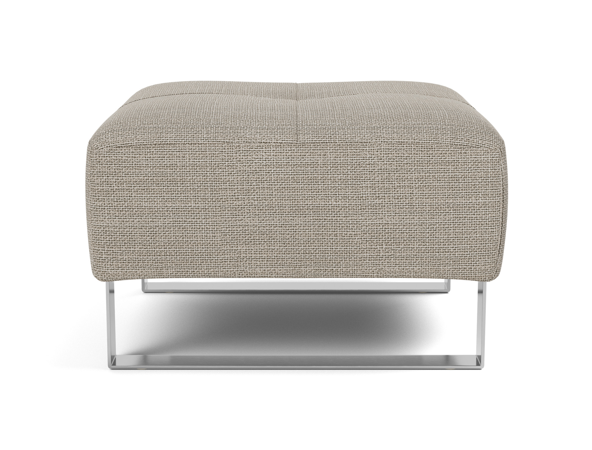 Hocker Supremax D.E.L. Strukturierter Stoff Kenya 579-Gravel