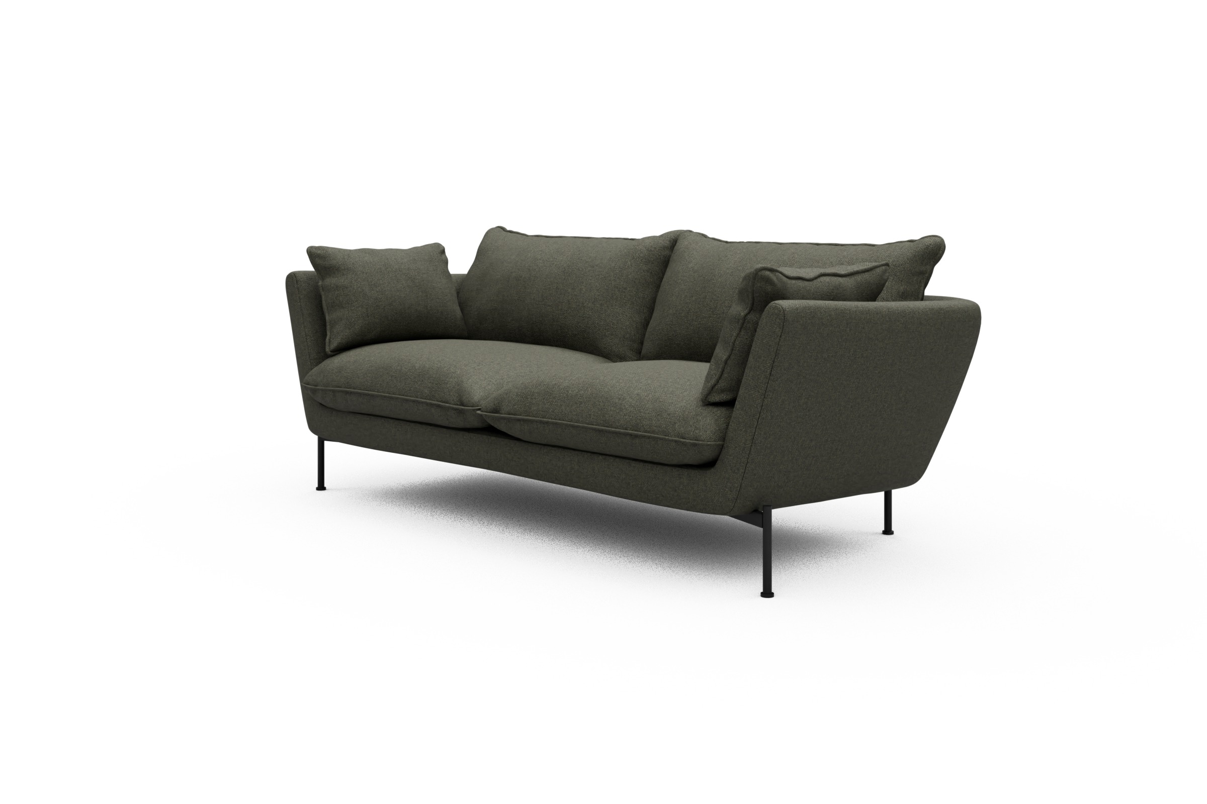 Sofa Anton PREMIUM 2-Sitzer Sama-Winter-Moss