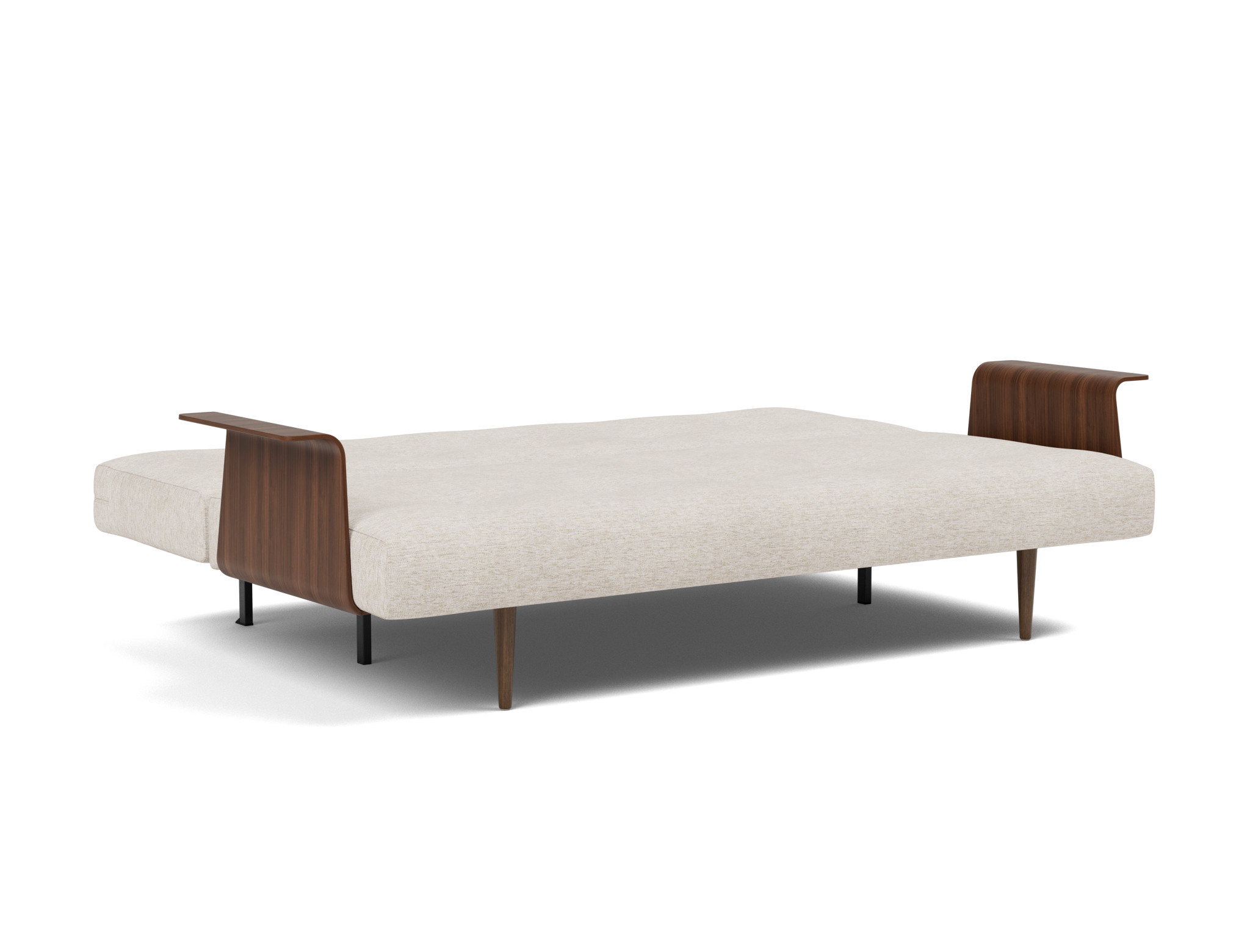 Schlafsofa Recast mit Armlehnen Chenille Yuveno 470-Natural