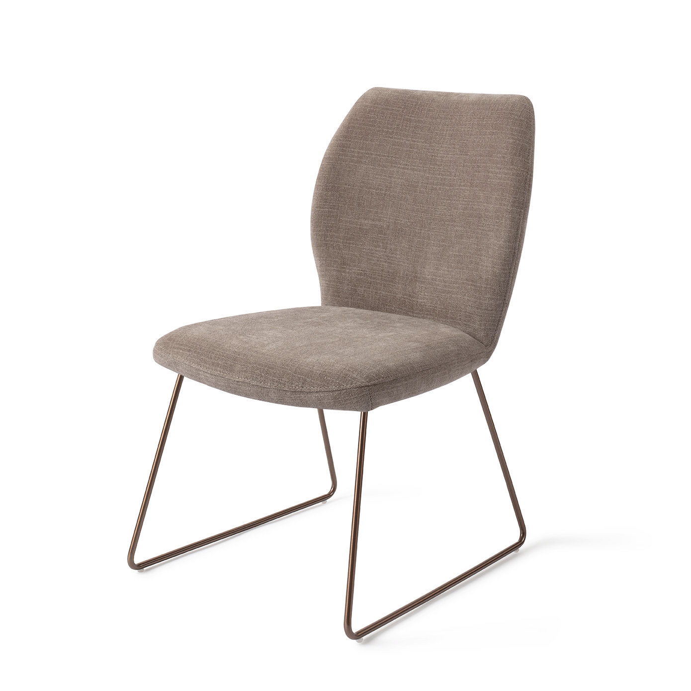 Jesper Home Esszimmerstuhl Ikata Mocha Mist Slide Rose