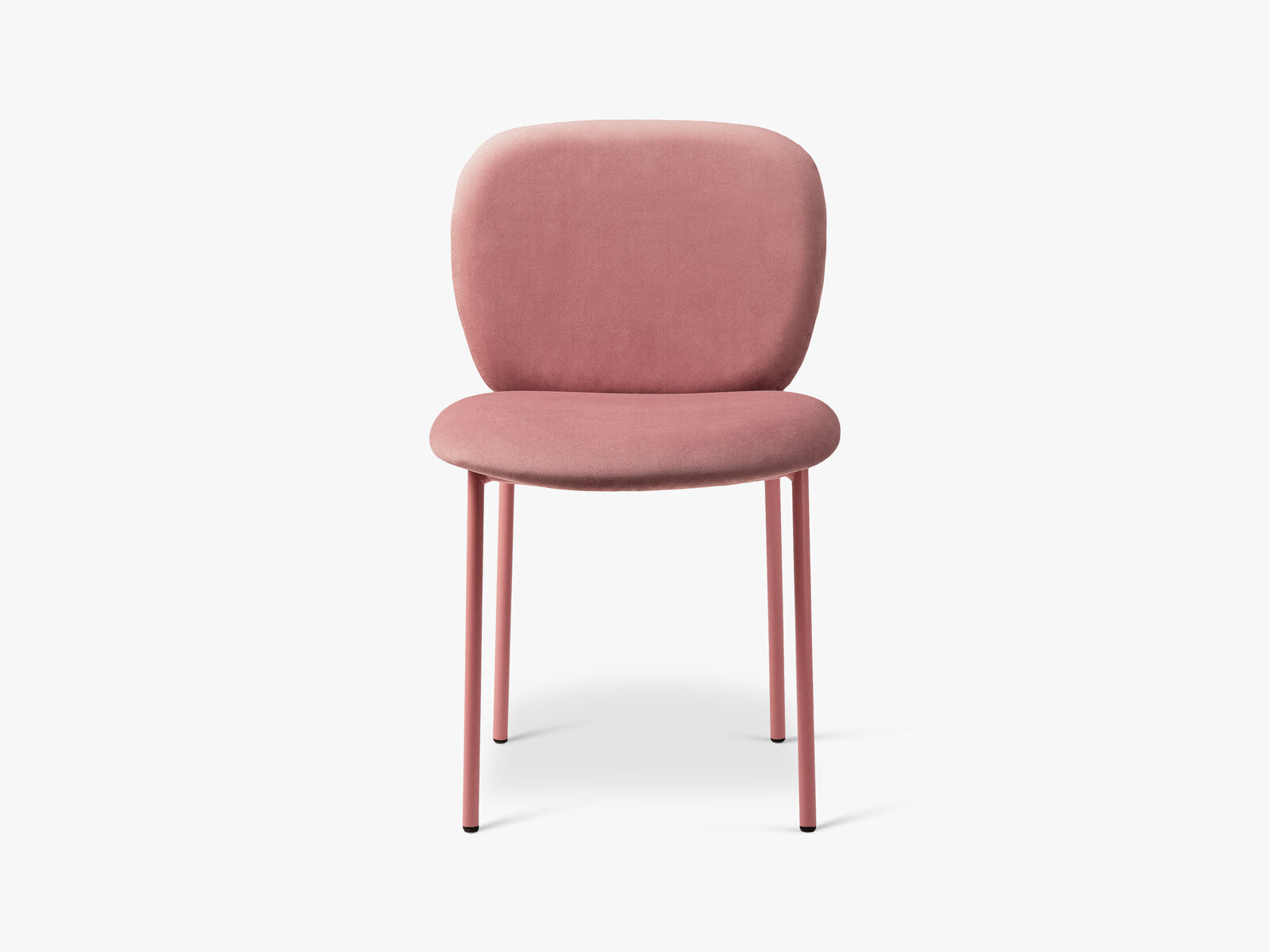 Micadoni Stuhl Caroline Samt Magic Velvet Rosa Flamingo
