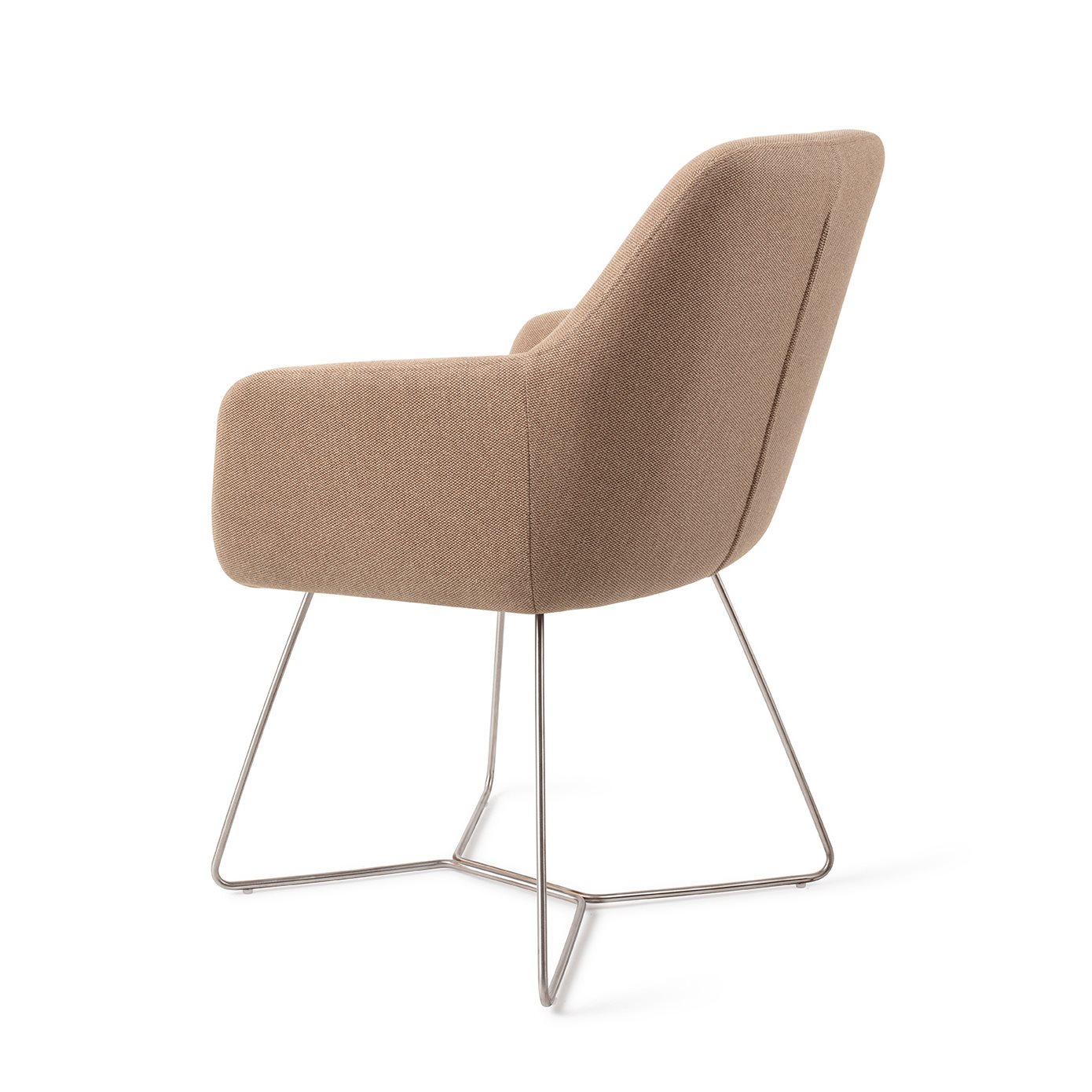 Jesper Home Esszimmerstuhl Hiroo Whisper-Wheat Beehive Stahl
