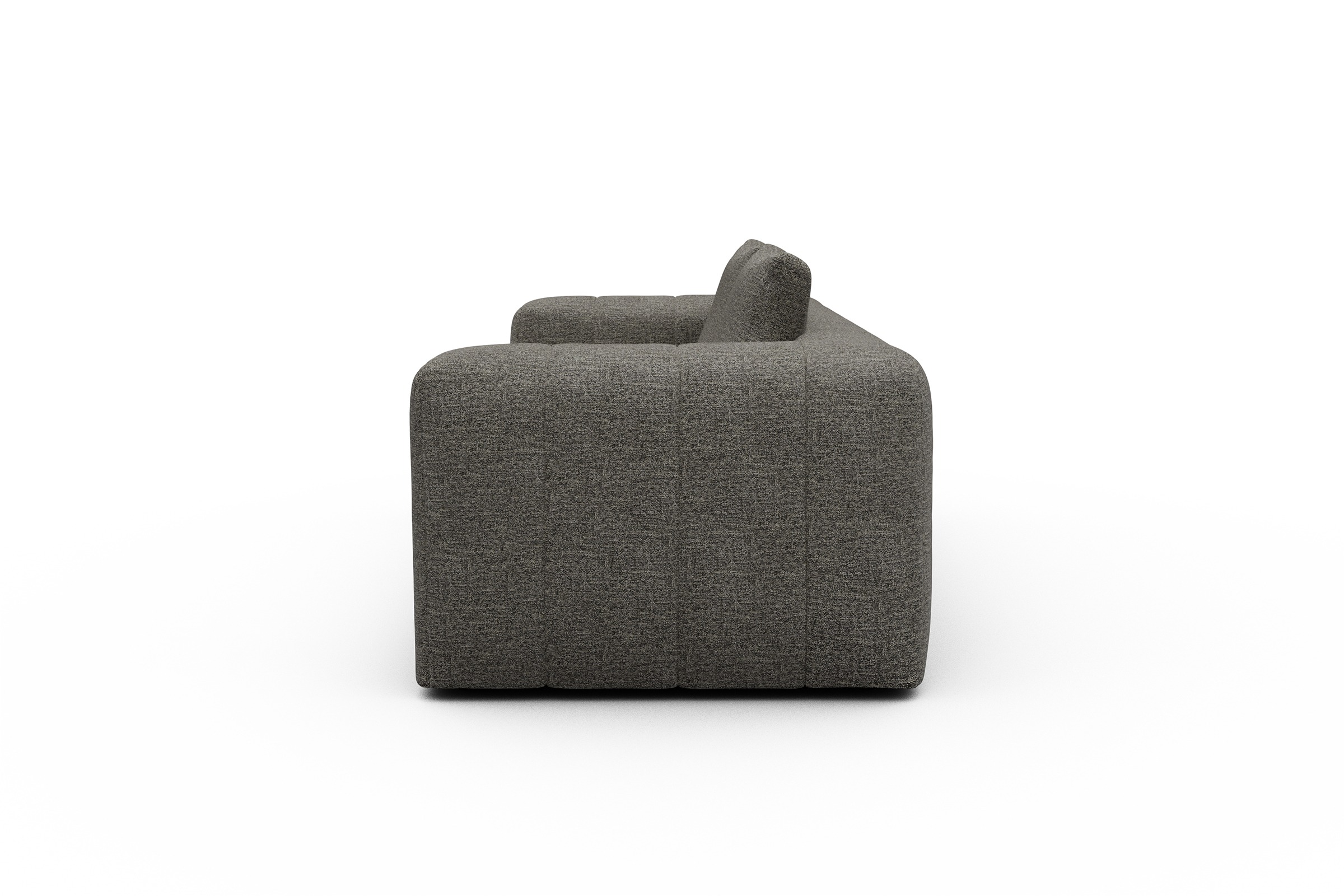 Sofa Hugo 3-Sitzer Carreno-Sepie-Brown