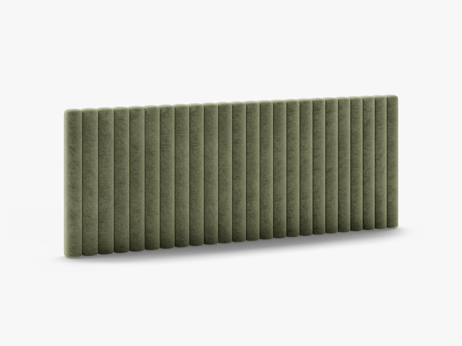 Micadoni Mistero Polster-Kopfteil Chenille Perfect Harmony Grün 240x95