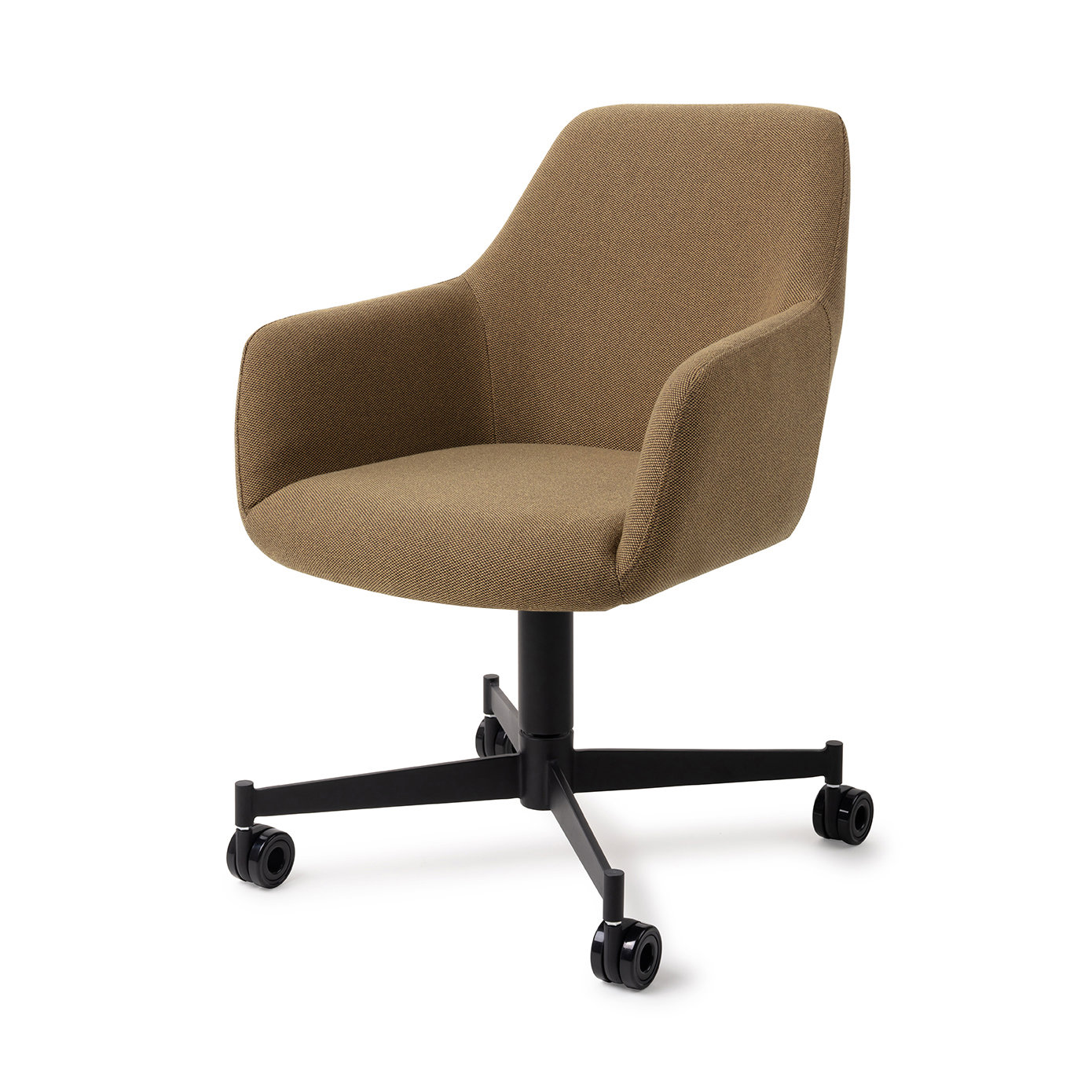 Jesper Home Esszimmerstuhl Hiroo Willow Caster Schwarz