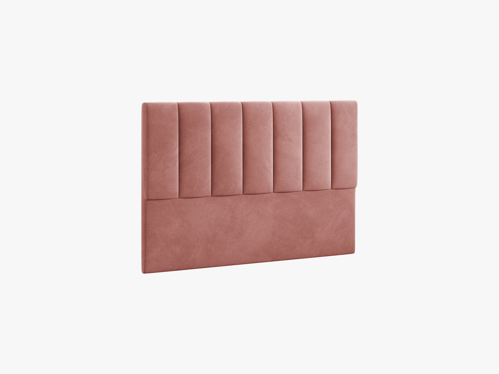 Micadoni Marl Samtiger Kopfteil 140 cm (H 95 cm) Samt Magic Velvet Rosa 140x95