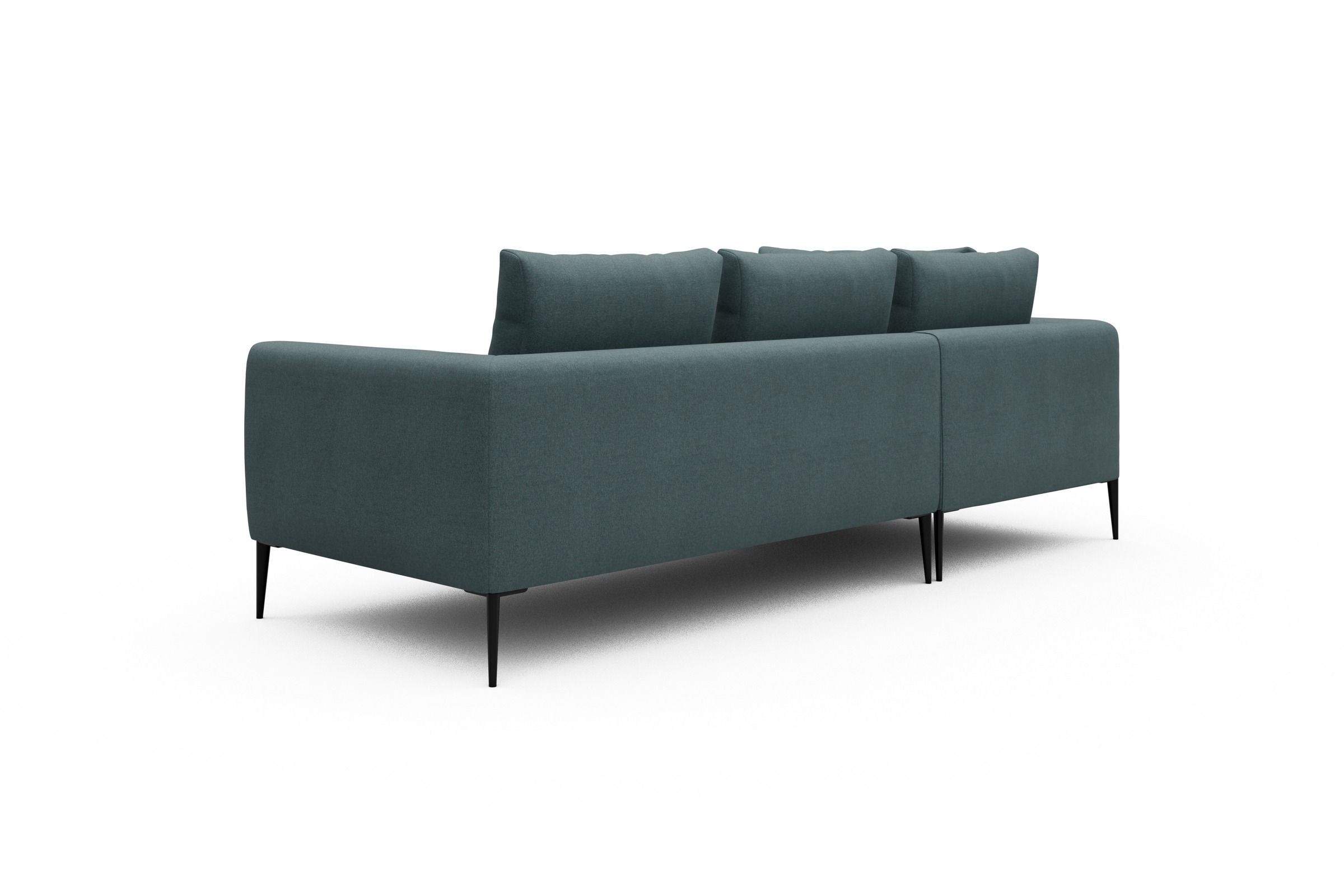 Ecksofa Paul Relax-Ecke links mit 2-Sitzer Satya-Niagara