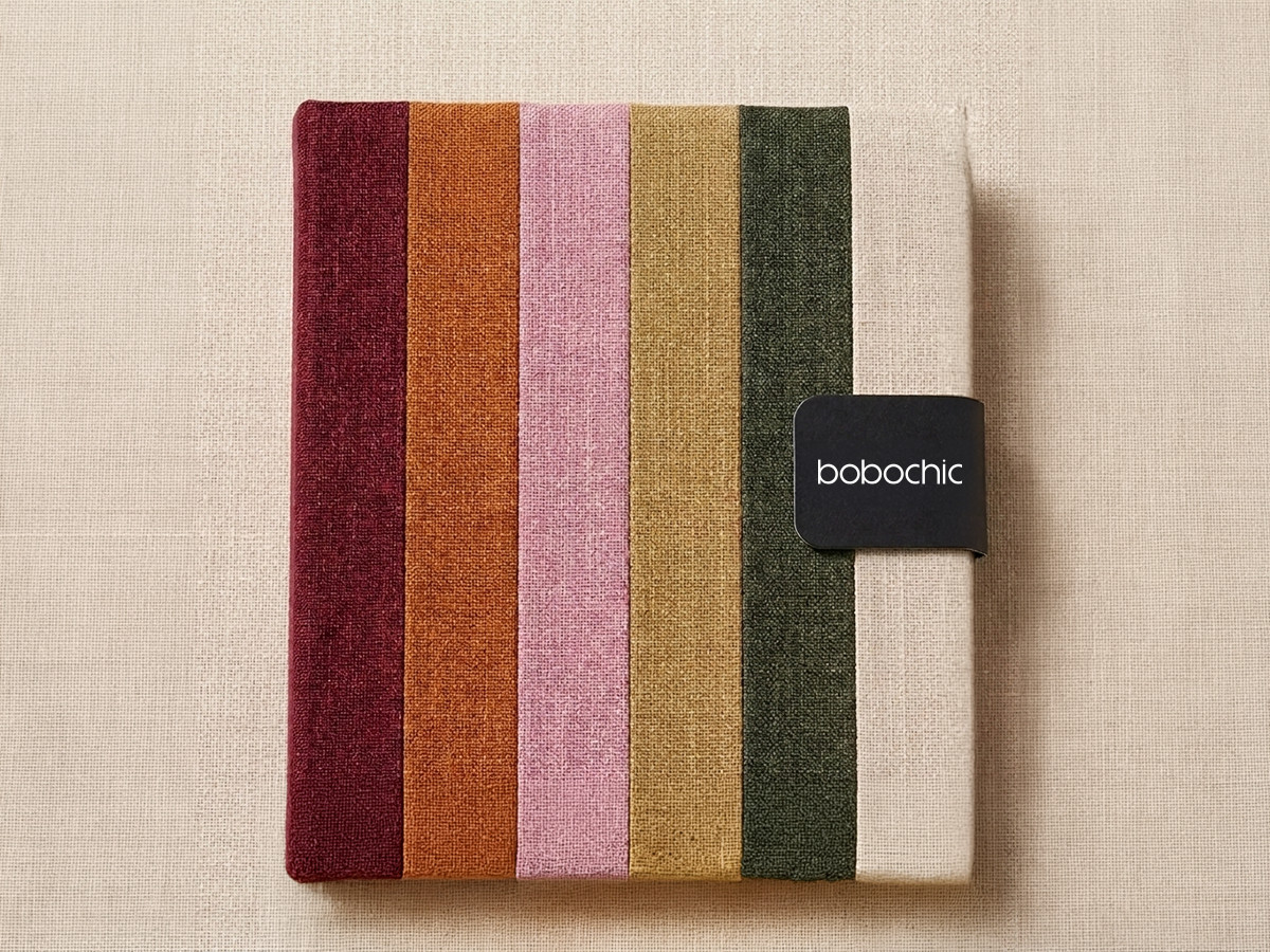 Bobochic Celeste Wohnlandschaft Chenille Rot
