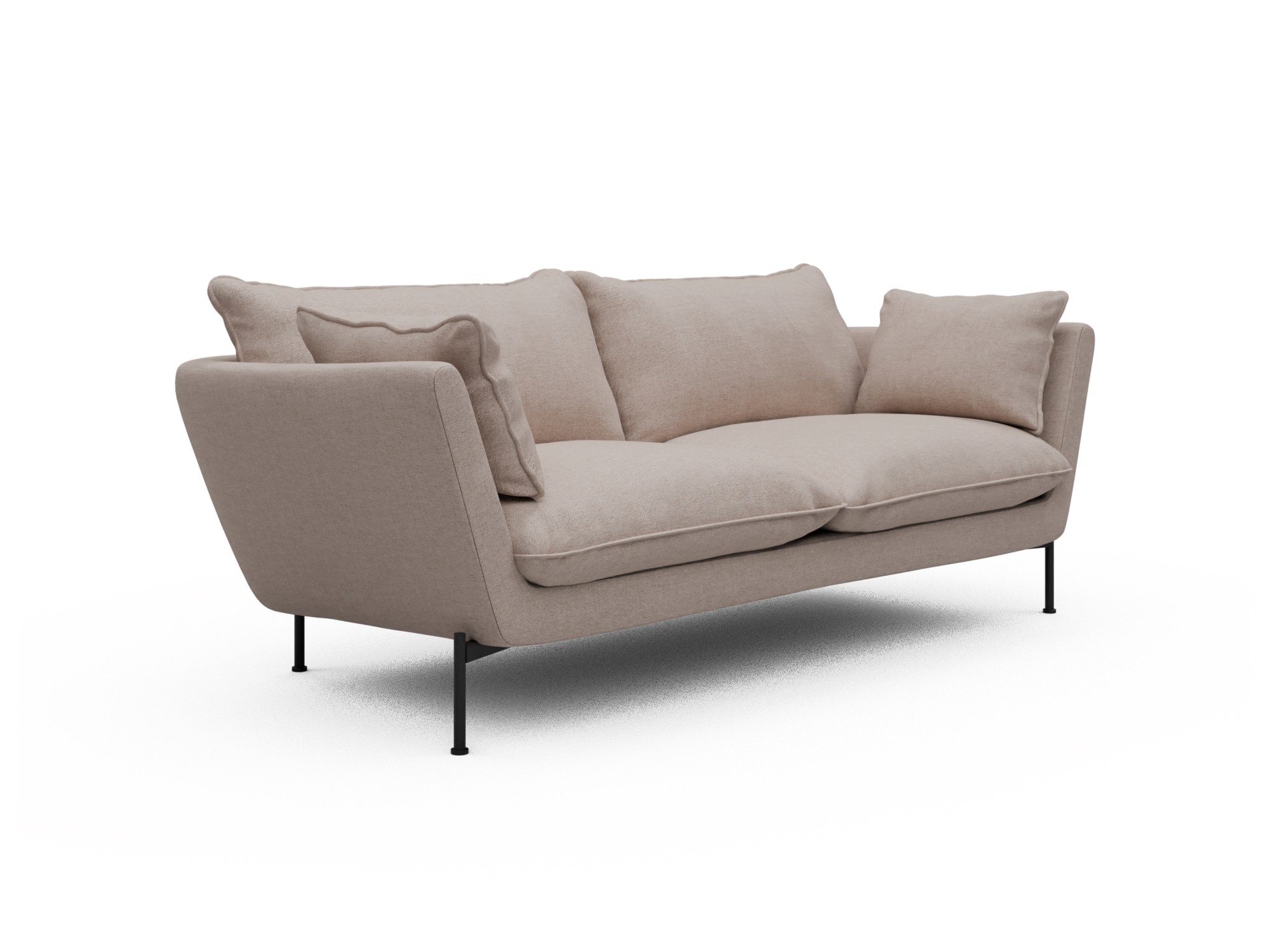 Skandi Home Sofa Anton Soft 2-Sitzer Weda-Sand moebelfaktor