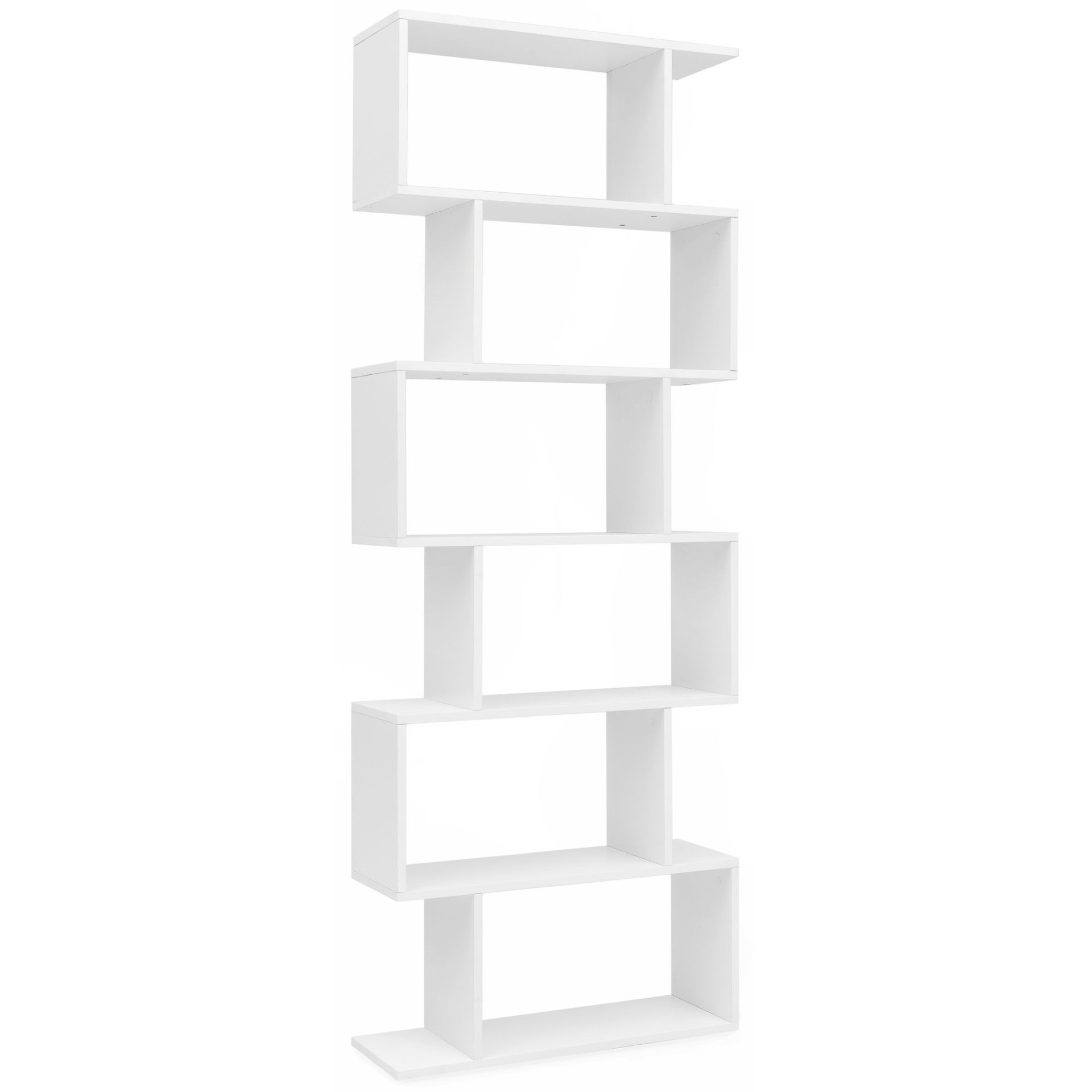 Bücherregal Harlev Weiß 70 × 23,5 × 190,5 cm