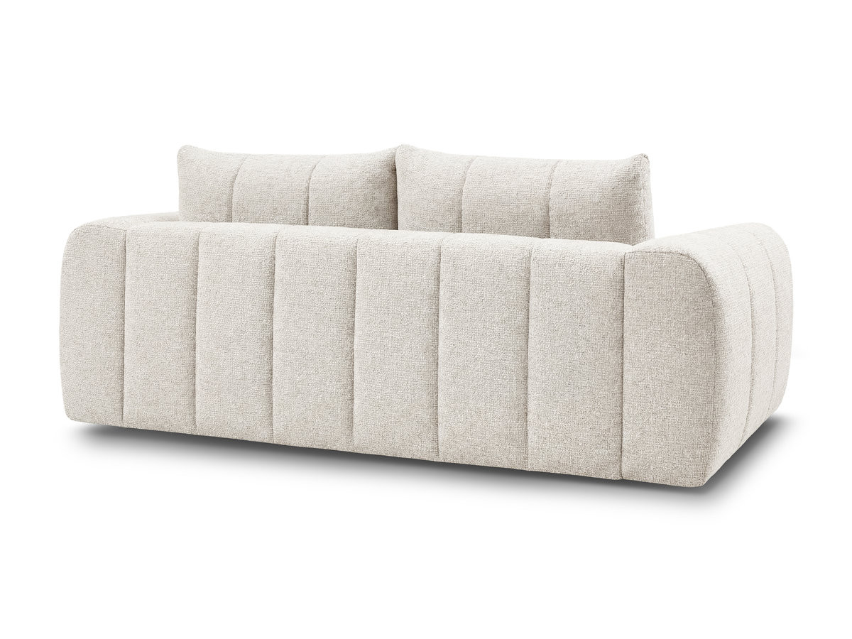 Bobochic Nesty Sofa 3-Sitzer Melange-Stoff Beige