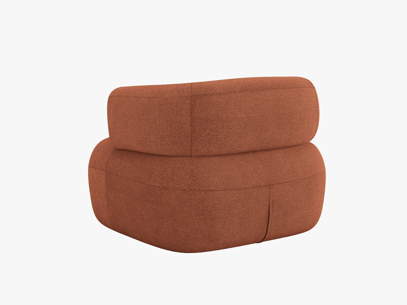 Micadoni Sessel Jenny Boucle Now or Never Ziegel