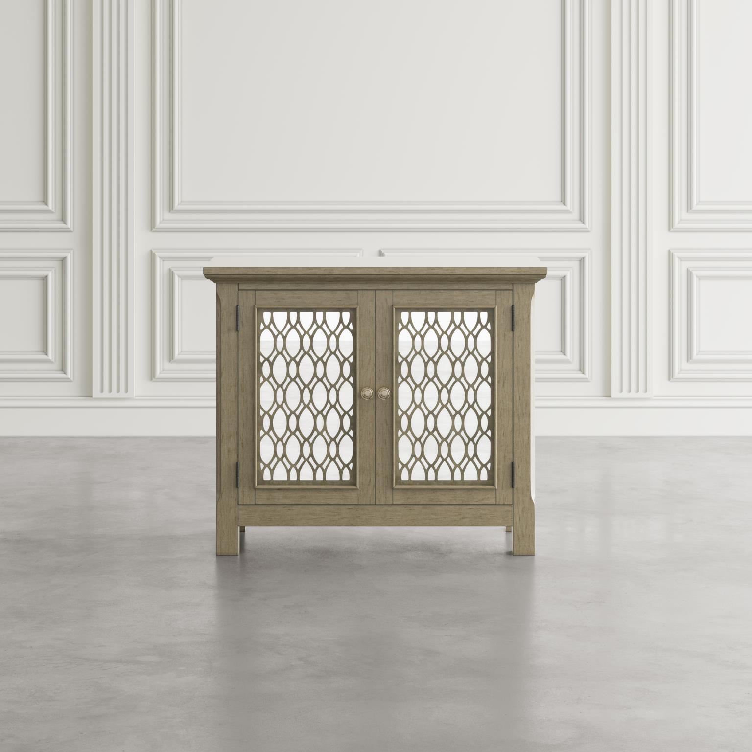 Livin Hill Kommode 2-türig Avola Gold, silberbraun AV2250-38