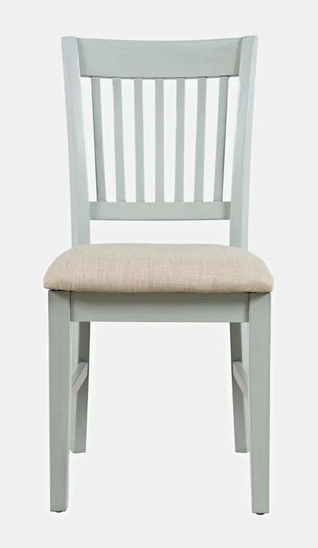 Moebelfaktor Livin Hill Stuhl AV375-370 Graue Minze, cremefarbener Stoff