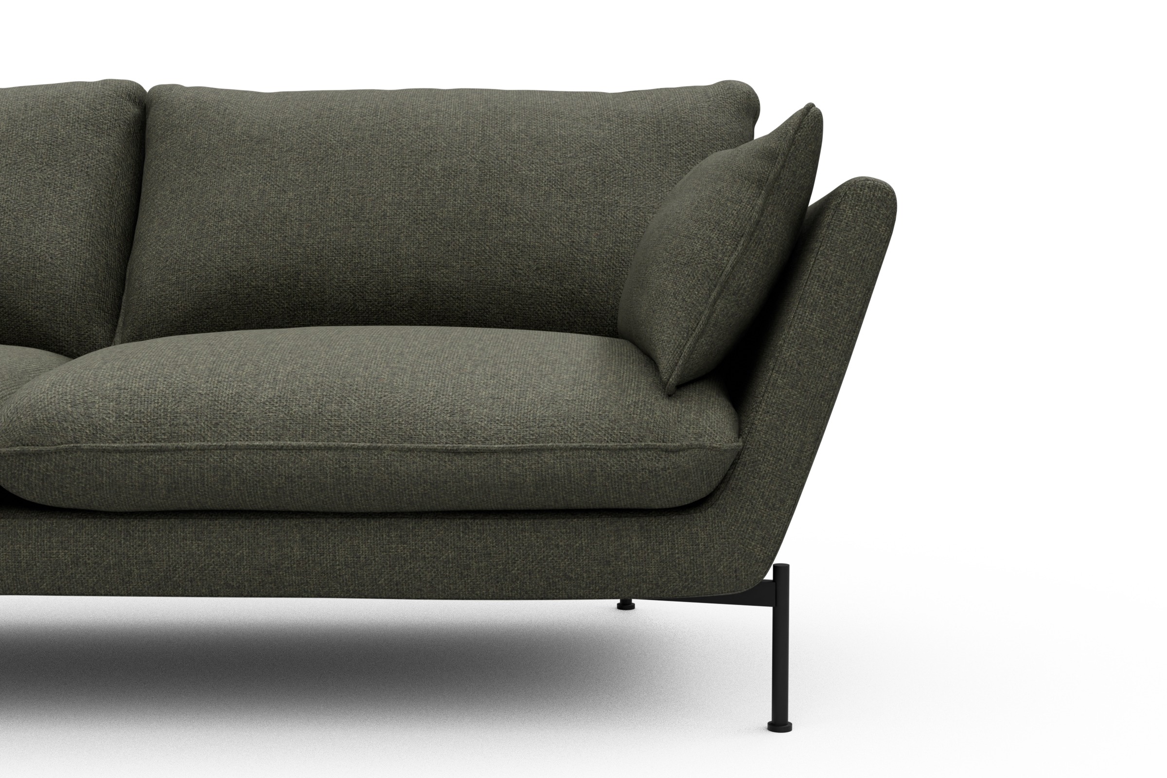Sofa Anton 2-Sitzer Sama-Winter-Moss